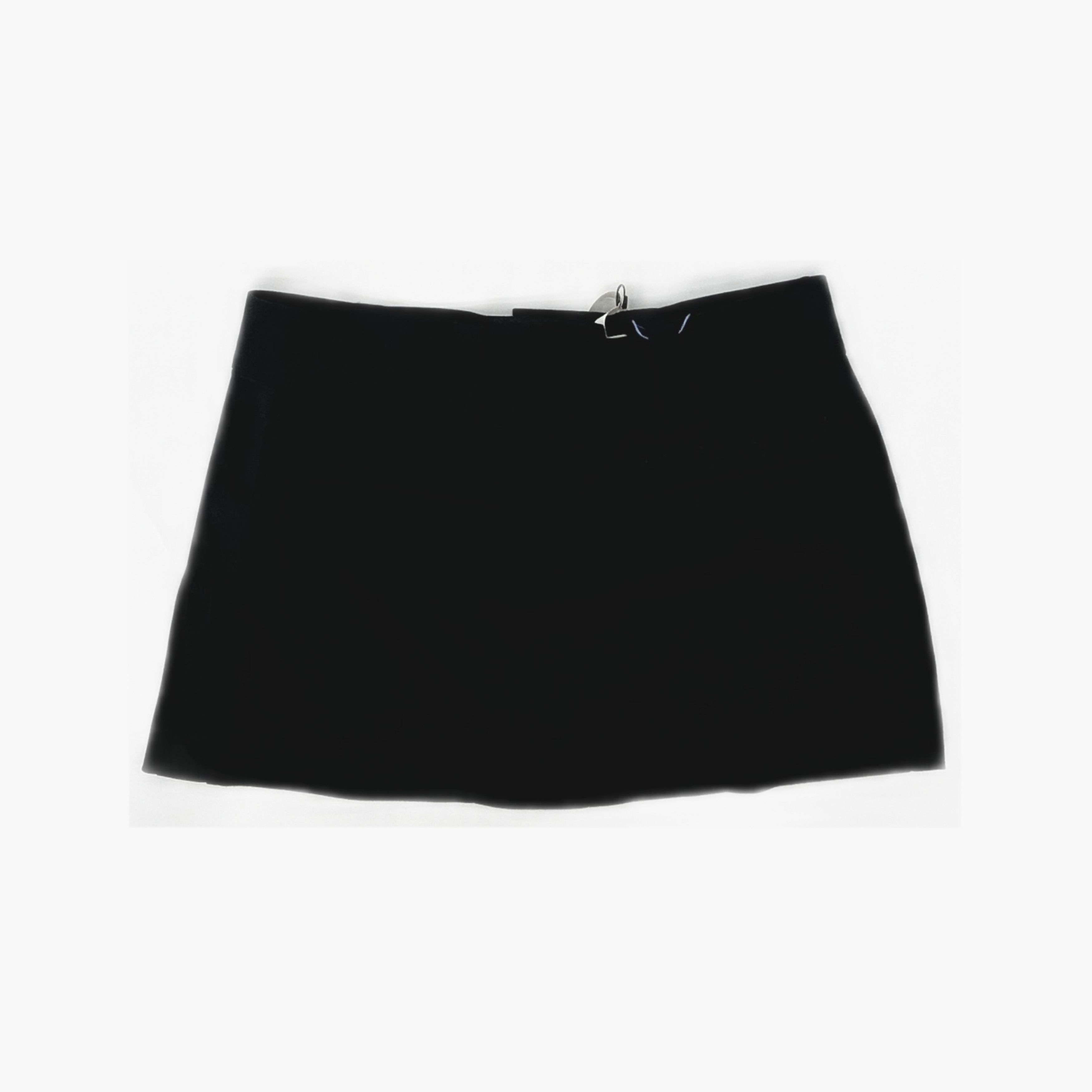 Miu Miu Miu Miu Black Mini Skirt Size 38 Size 26" / US 2 / IT 38 - 2 Thumbnail