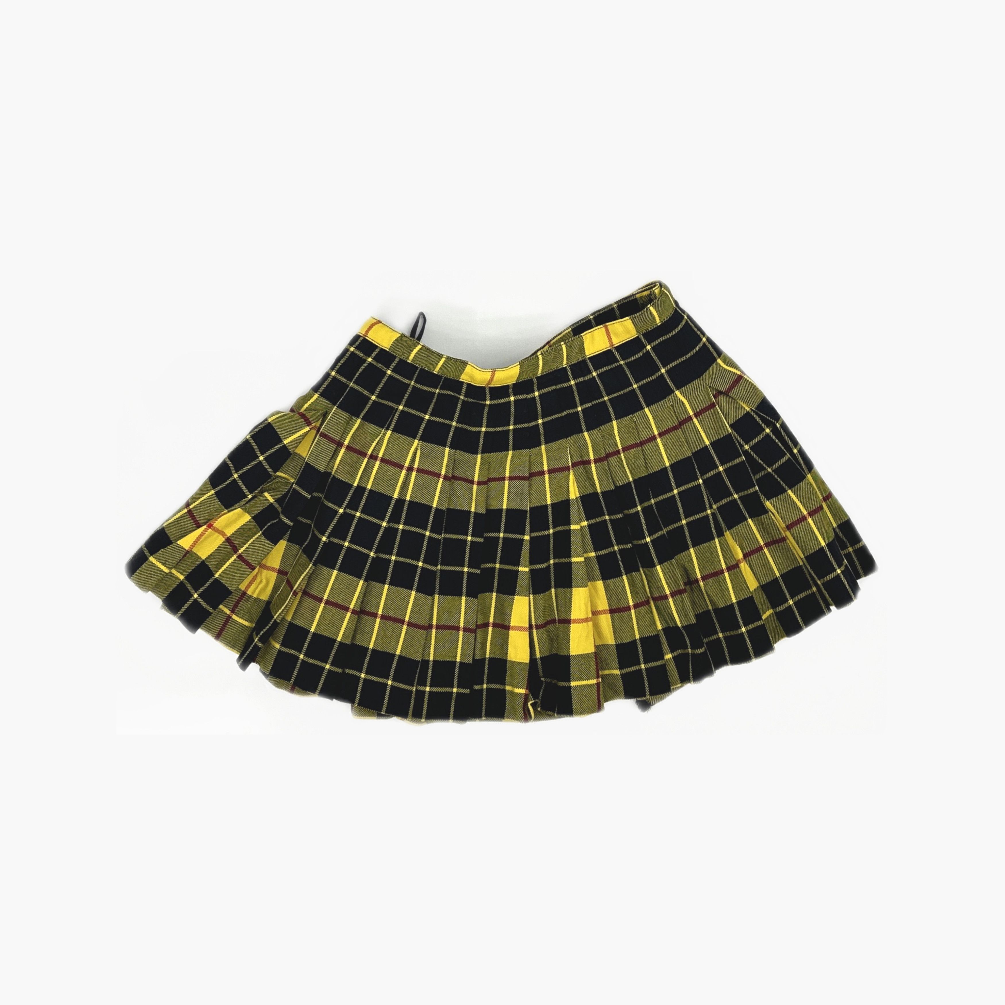Miu Miu Miu Miu Plaid Deer Patch Mini Skirt Size 38 Size 26" / US 2 / IT 38 - 2 Thumbnail