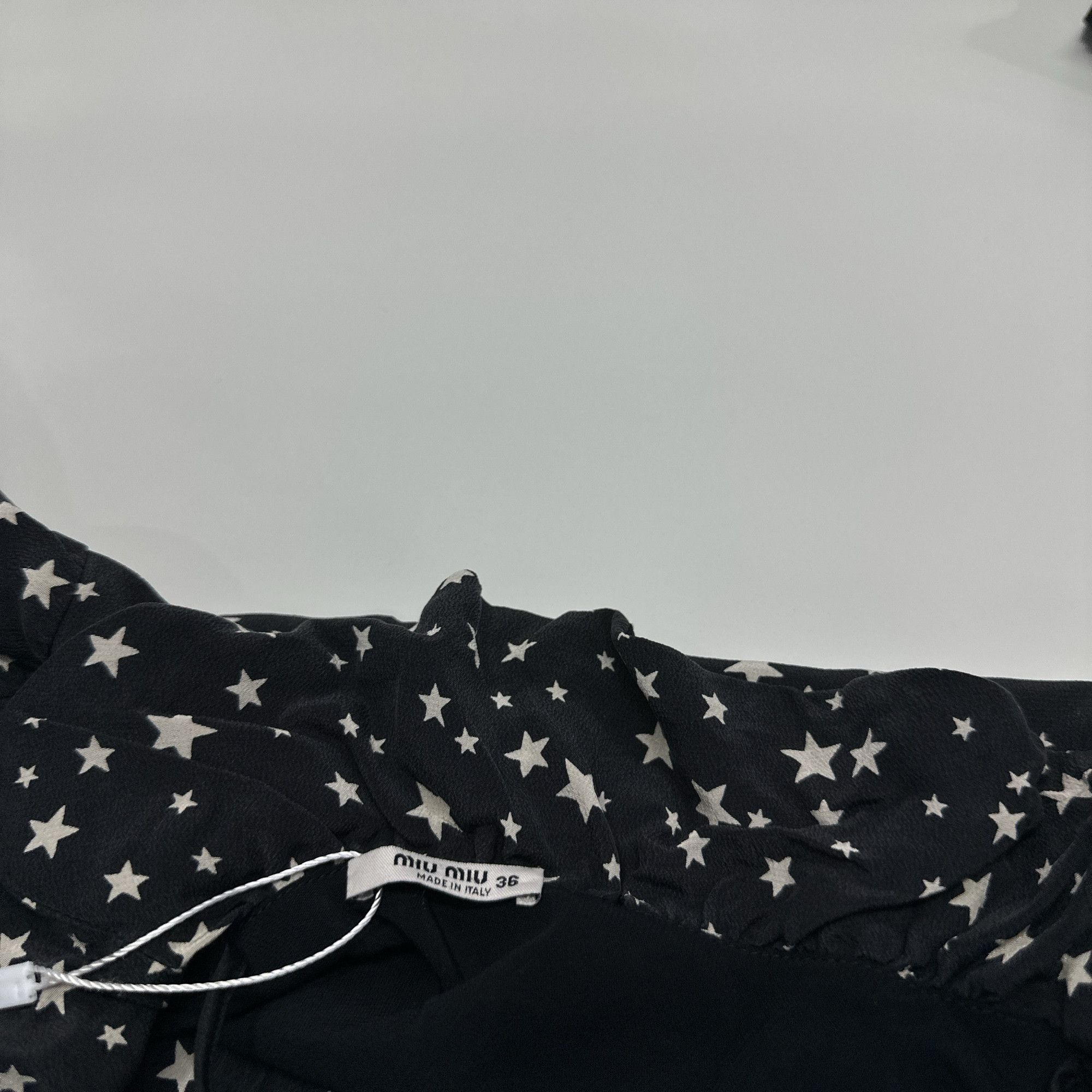 Miu Miu Miu Miu Star Print Mini Dress Size 36 Size XS / US 0-2 / IT 36-38 - 3 Thumbnail
