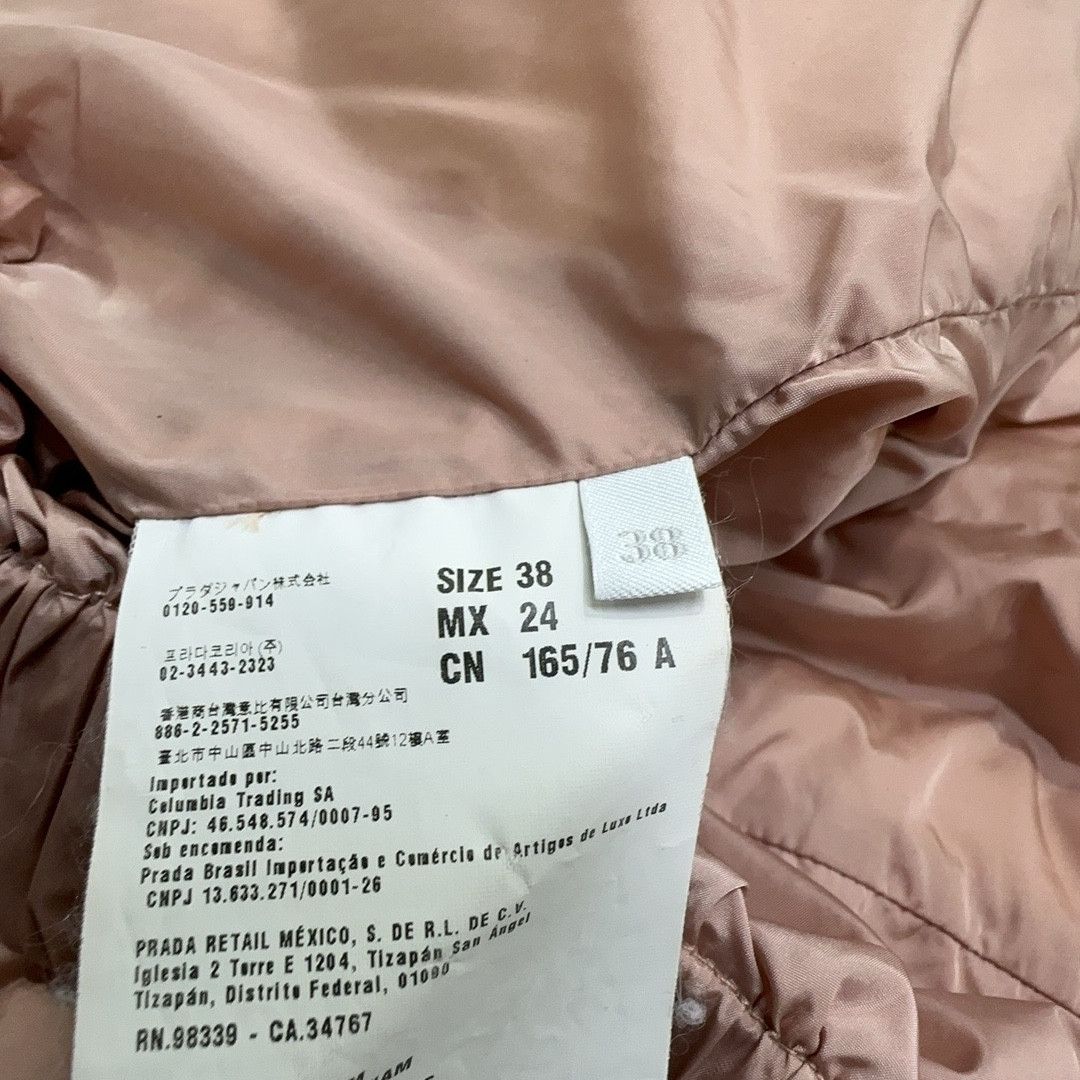 Miu Miu Miu Miu Pink Goose Down Puffer Jacket Size 38 Size XS / US 0-2 / IT 36-38 - 4 Thumbnail