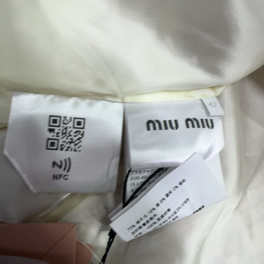 Miu Miu Miu Miu Pink Plaid Jacket Size 42 Size M / US 6-8 / IT 42-44 - 3 Thumbnail