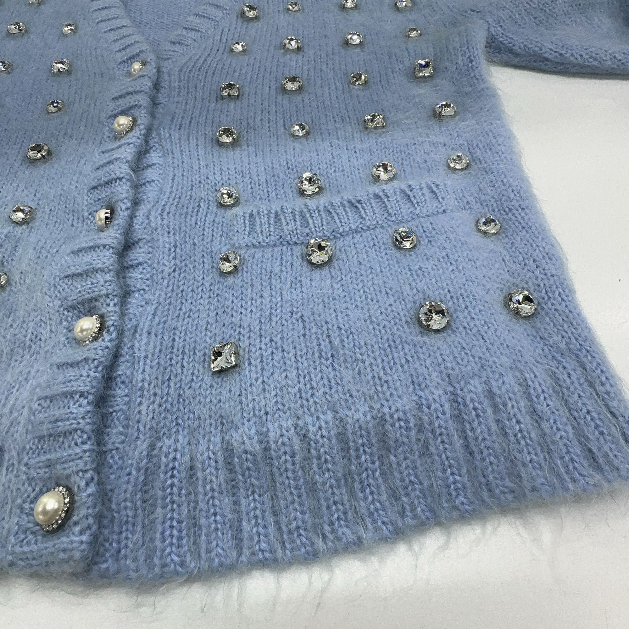 Miu Miu Miu Miu Embellished Cardigan Size 36 Size XS / US 0-2 / IT 36-38 - 5 Thumbnail