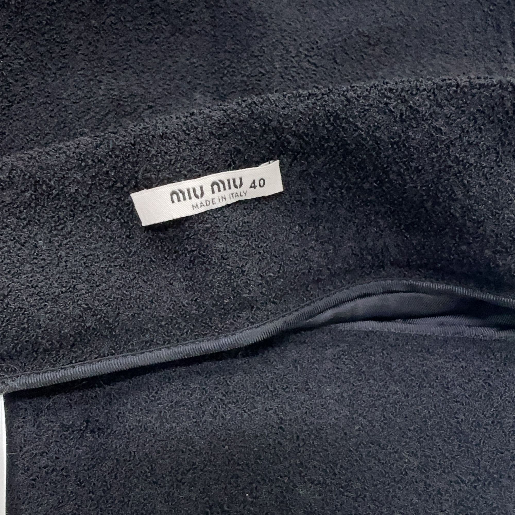 Miu Miu Miu Miu Button Detail Mini Skirt Size 40 Size 27" / US 4 / IT 40 - 5 Thumbnail