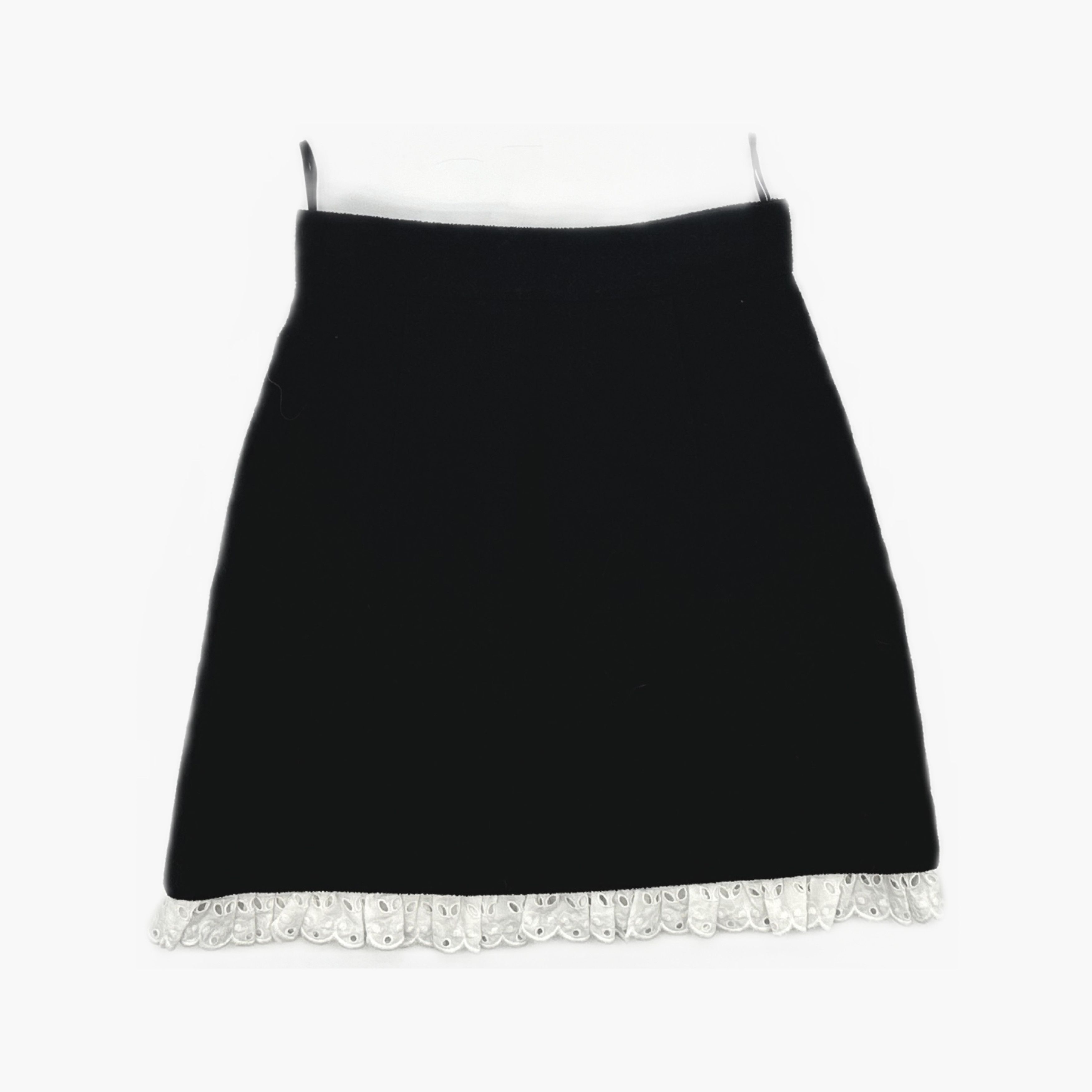 Miu Miu Miu Miu Button Detail Mini Skirt Size 40 Size 27" / US 4 / IT 40 - 2 Thumbnail