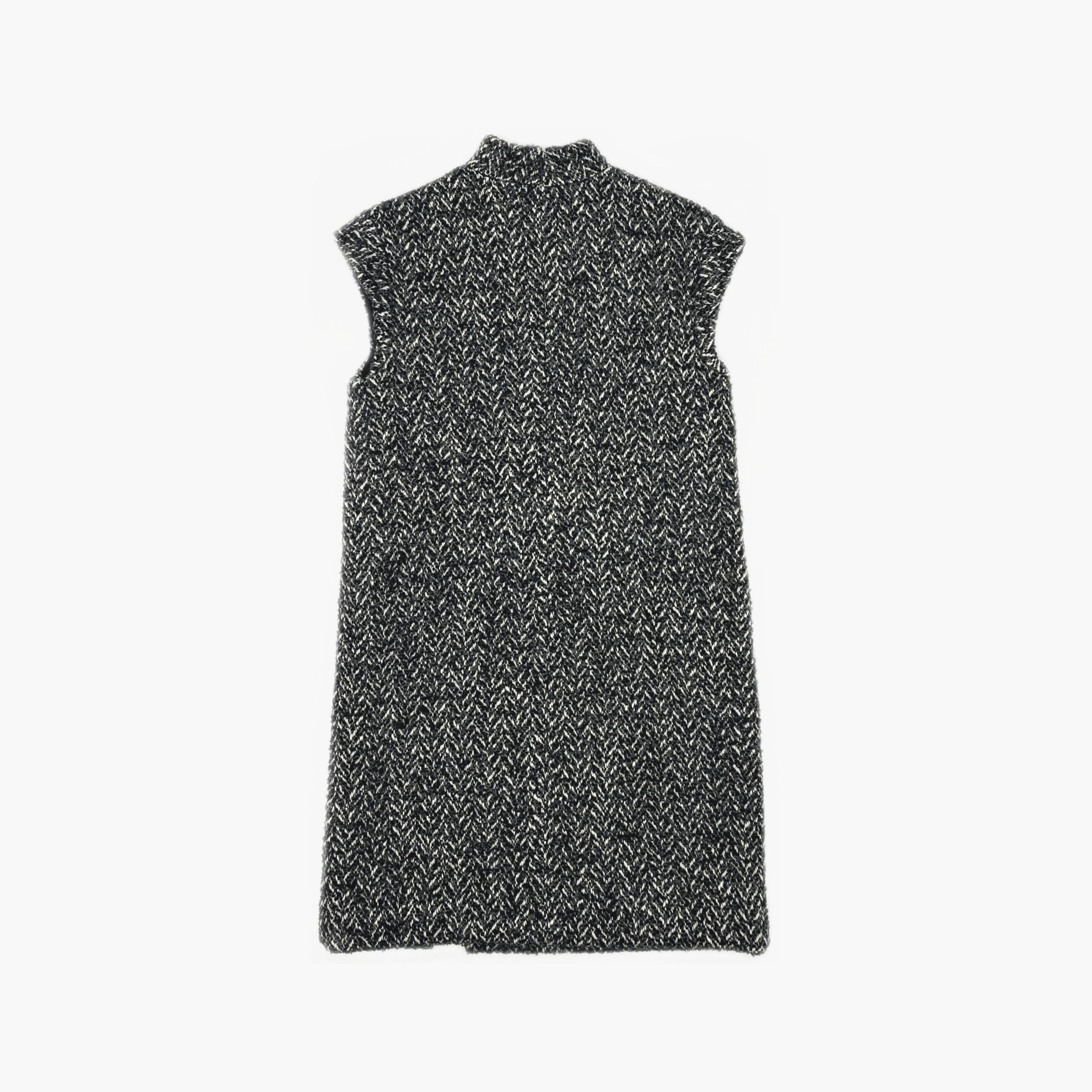 Miu Miu Miu Miu Tweed Sleeveless Mini Dress Size 40 Size S / US 4 / IT 40 - 2 Thumbnail