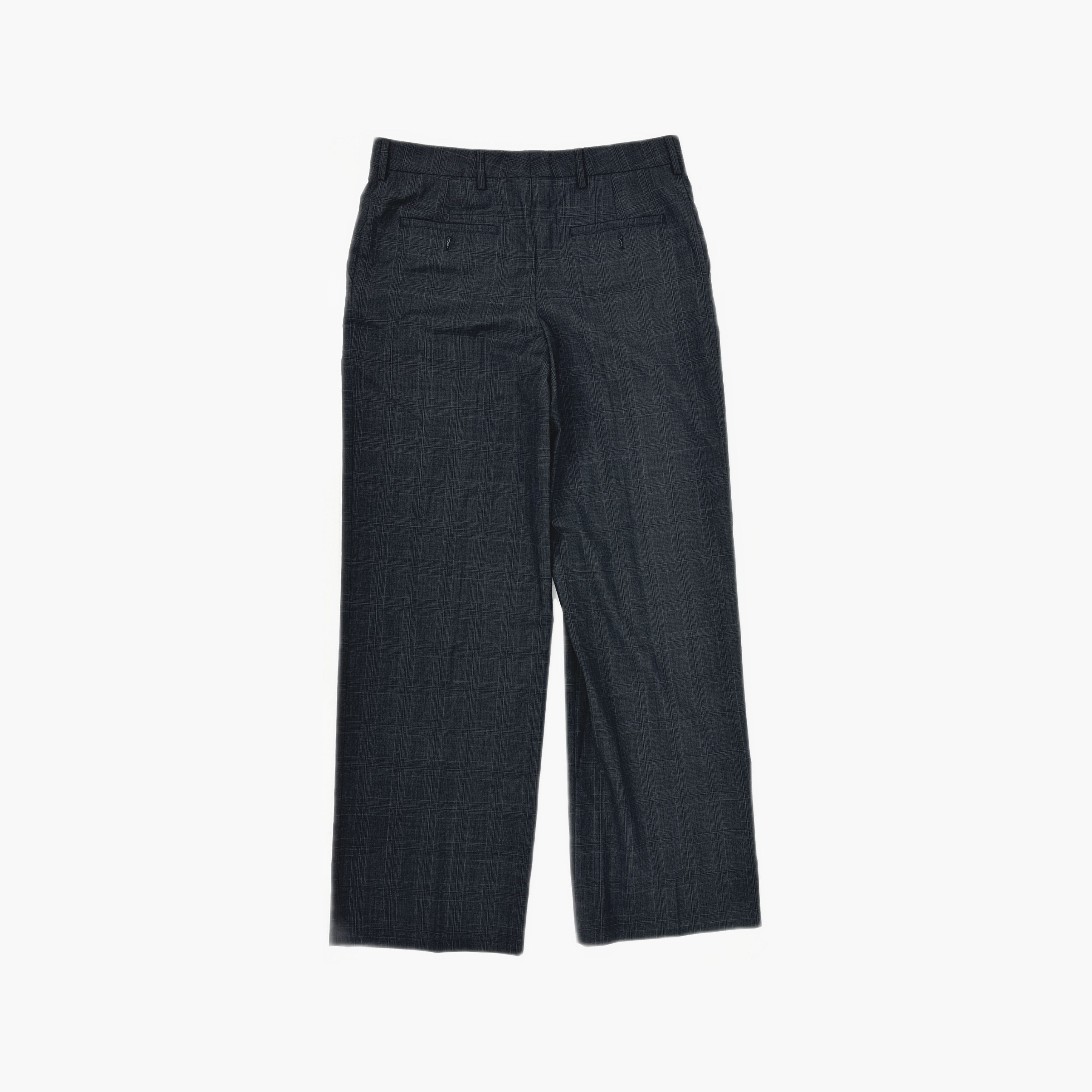 Miu Miu Miu Miu Check Wool Pants Size 42 Size 28" / US 6 / IT 42 - 2 Thumbnail