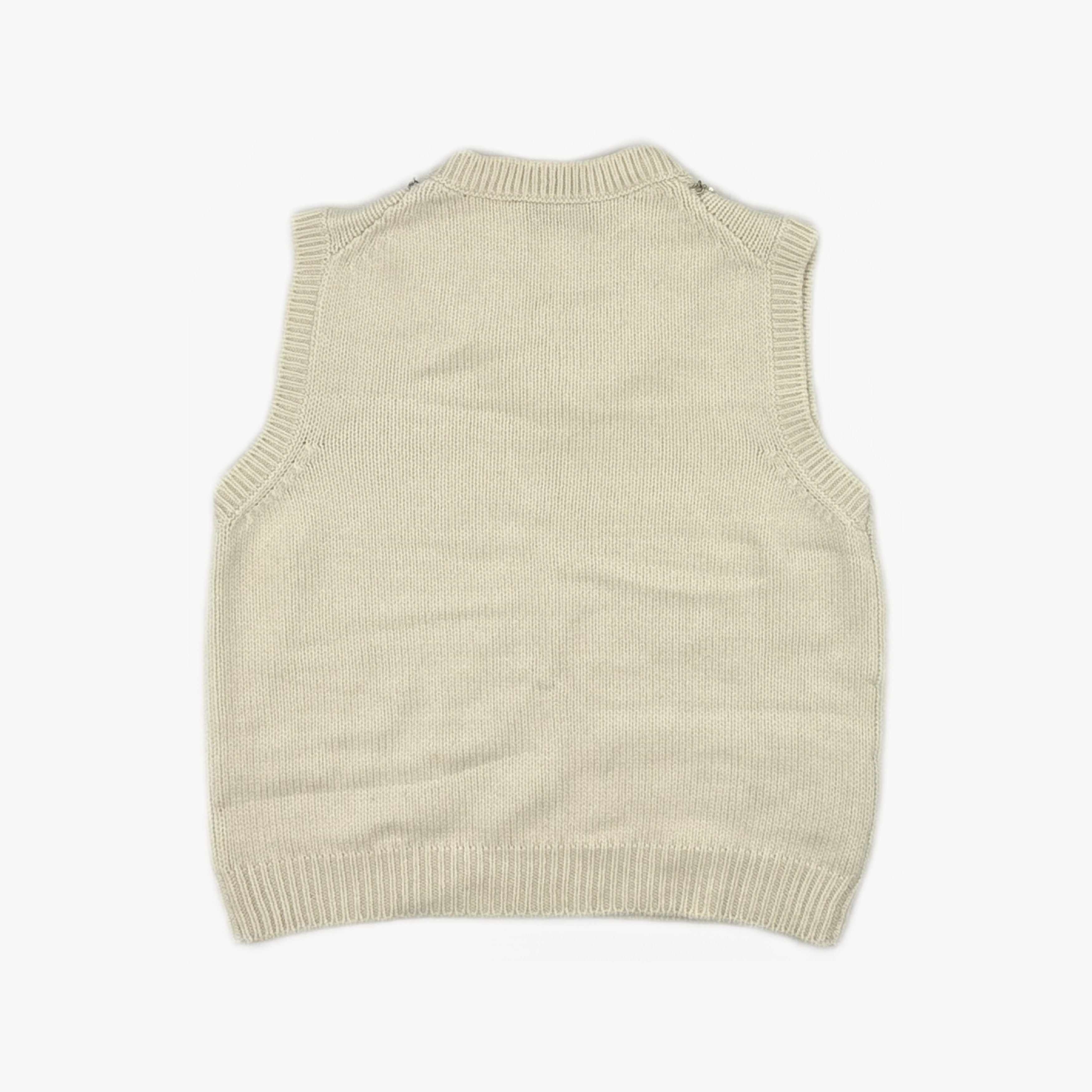 Miu Miu Miu Miu Pearl Embellished Knit Vest Size 42 Size M / US 6-8 / IT 42-44 - 2 Thumbnail