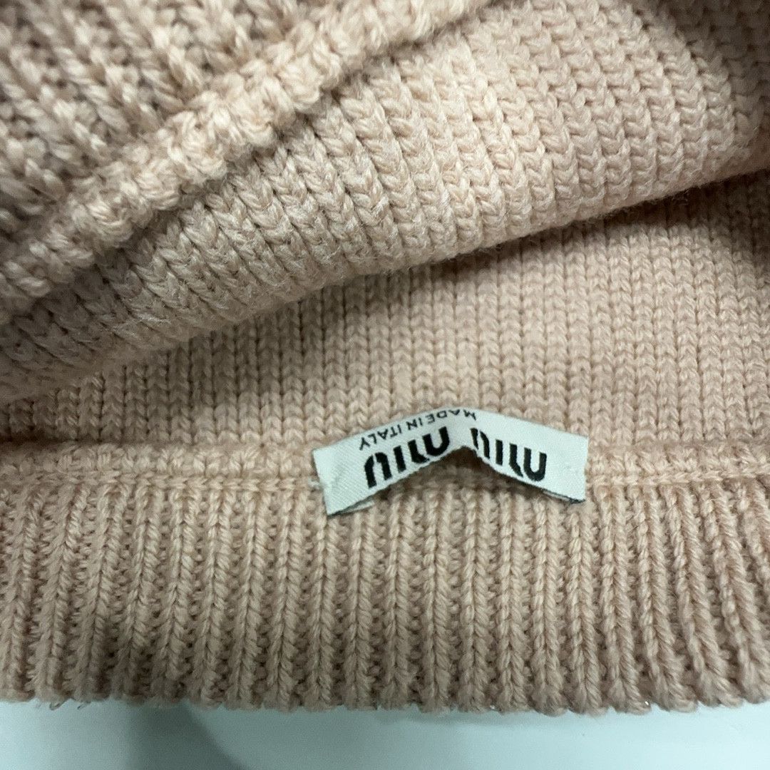 Miu Miu Miu Miu Sequin Knit Mini Skirt Size 36 Size 25" / US 0 / IT 36 - 3 Thumbnail