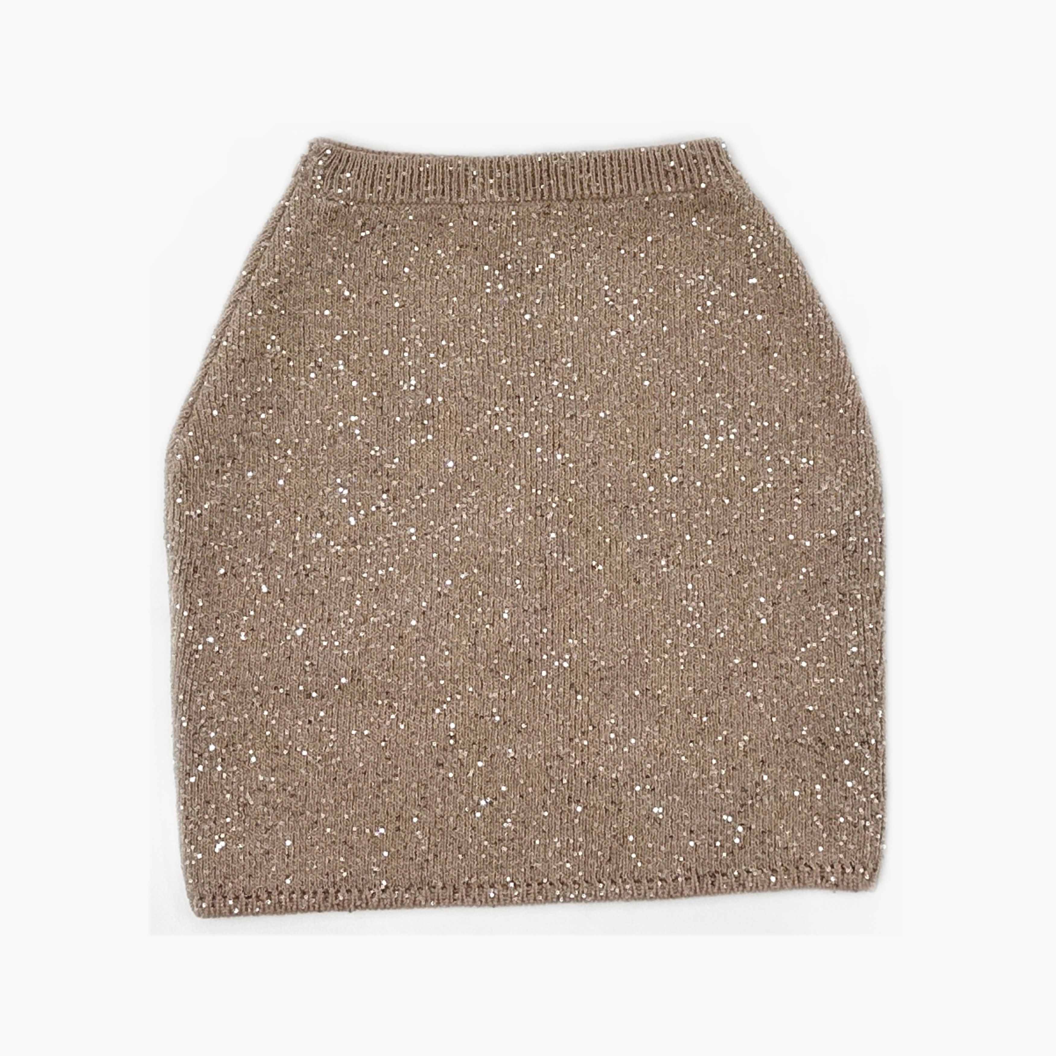 Miu Miu Miu Miu Sequin Knit Mini Skirt Size 36 Size 25" / US 0 / IT 36 - 2 Thumbnail