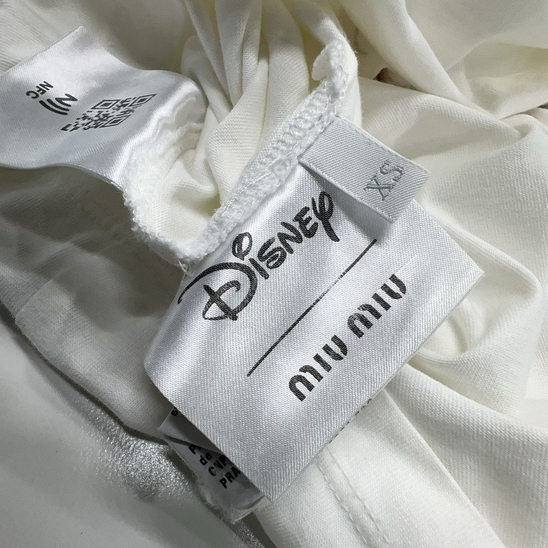 Miu Miu Miu Miu x Disney Mickey Mouse T-Shirt Size XS Size XS / US 0-2 / IT 36-38 - 4 Thumbnail