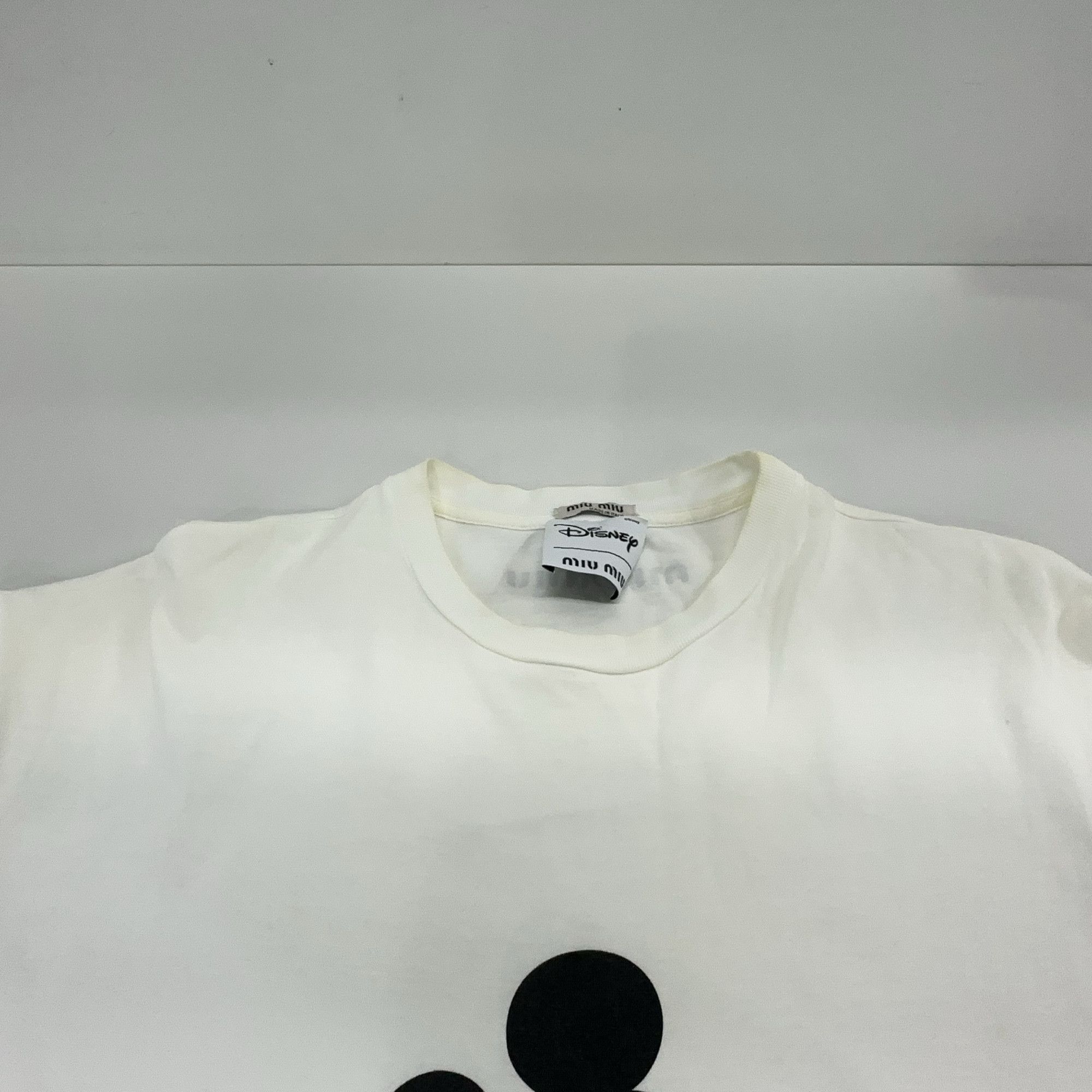 Miu Miu Miu Miu x Disney Mickey Mouse T-Shirt Size XS Size XS / US 0-2 / IT 36-38 - 8 Thumbnail