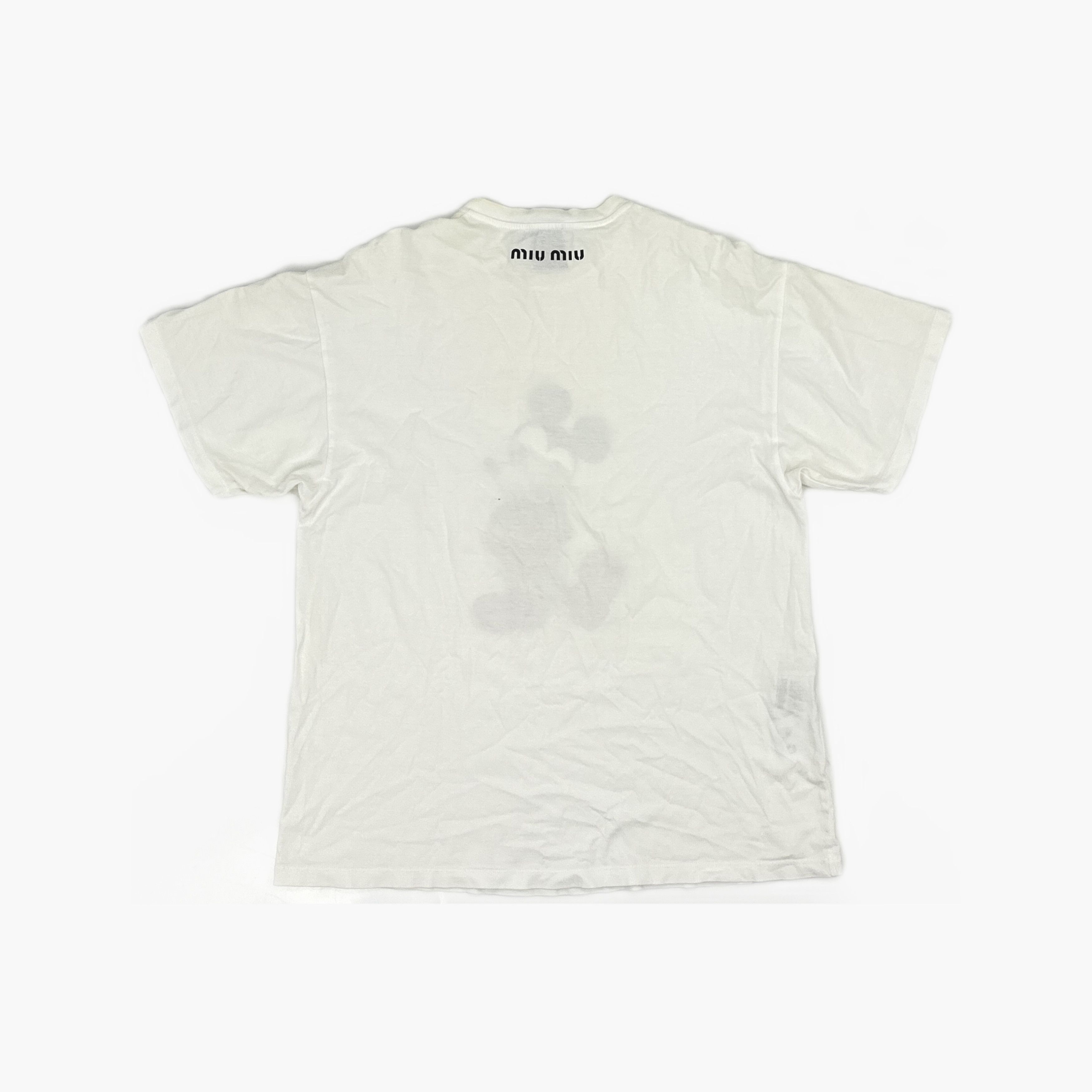 Miu Miu Miu Miu x Disney Mickey Mouse T-Shirt Size XS Size XS / US 0-2 / IT 36-38 - 2 Thumbnail