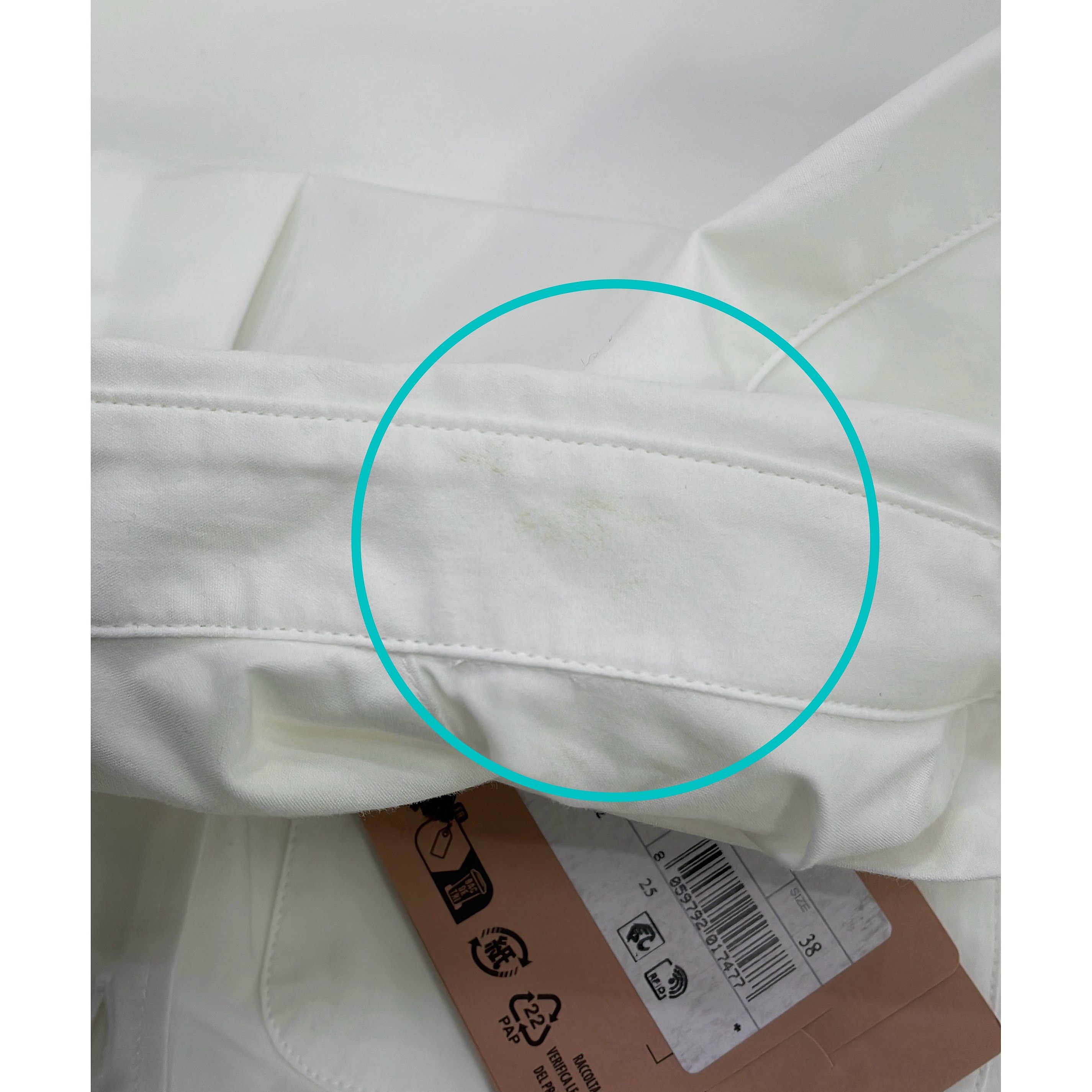 Miu Miu Miu Miu White Logo Pocket Button Up Shirt Size 38 Size XS / US 0-2 / IT 36-38 - 7 Thumbnail