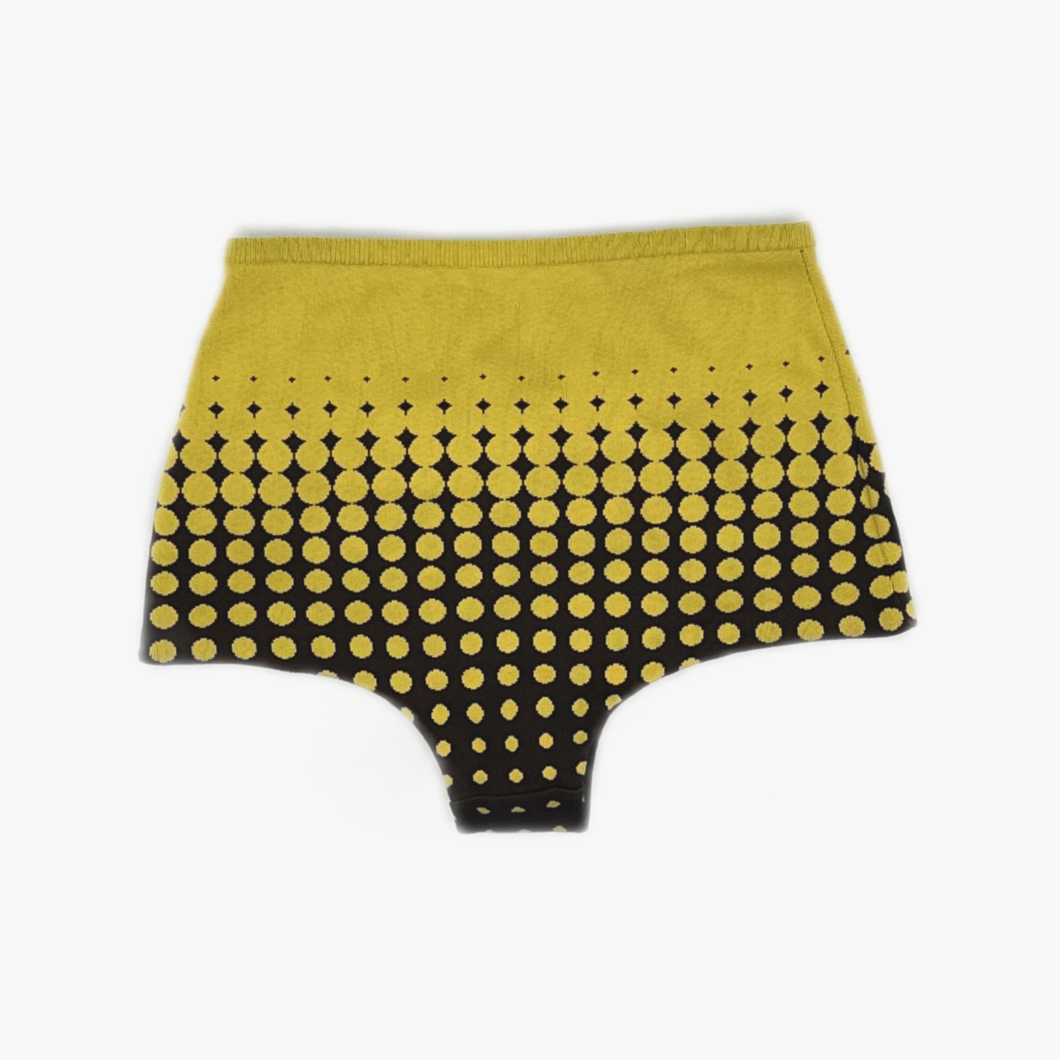 Miu Miu Miu Miu Polka Dot Knit Shorts Size 38 Size 26" / US 2 / IT 38 - 2 Thumbnail