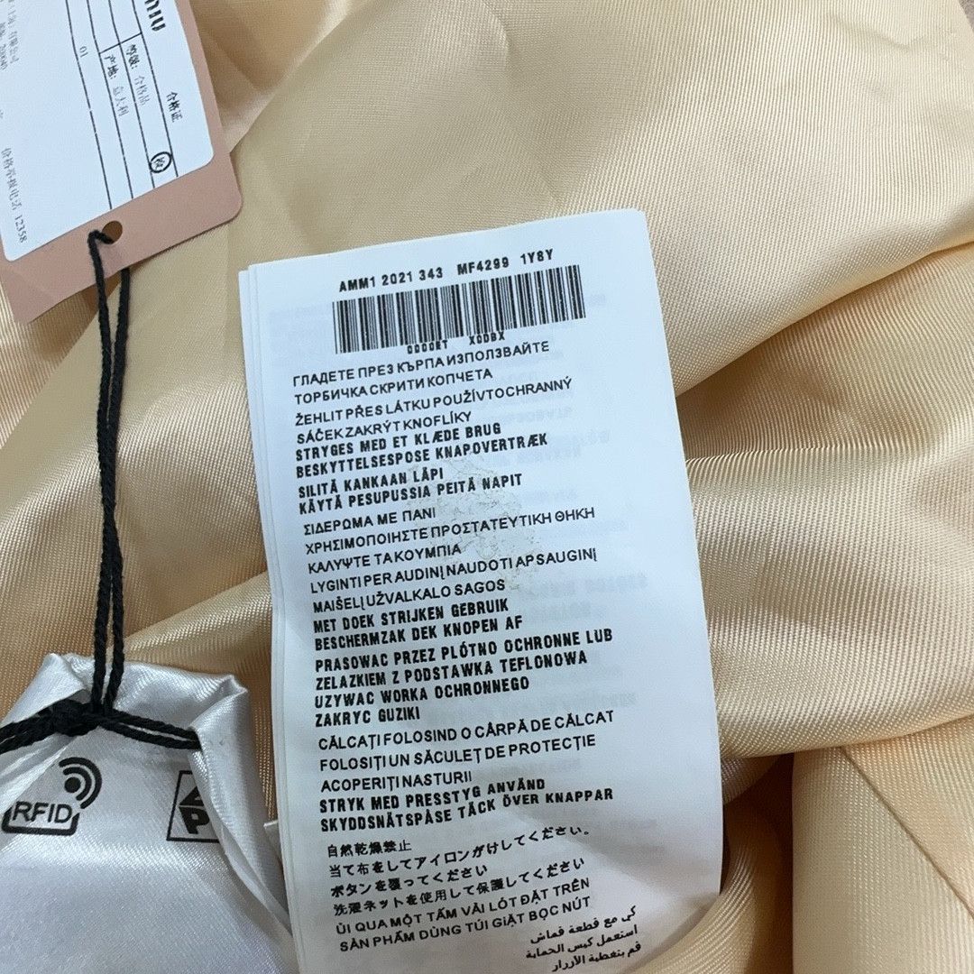 Miu Miu Miu Miu Contrast Mini Dress Size 38 Size XS / US 0-2 / IT 36-38 - 5 Thumbnail