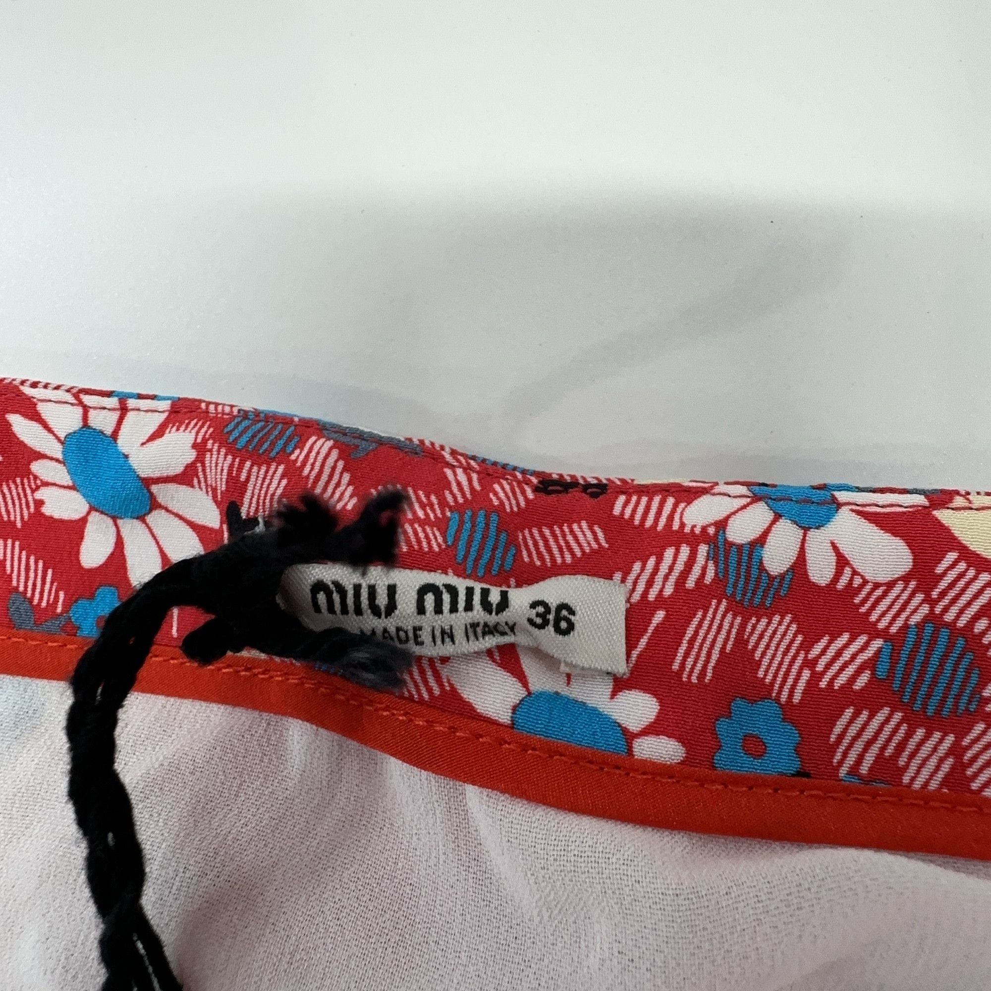 Miu Miu Miu Miu Floral Mini Dress Size 36 Size XS / US 0-2 / IT 36-38 - 4 Thumbnail