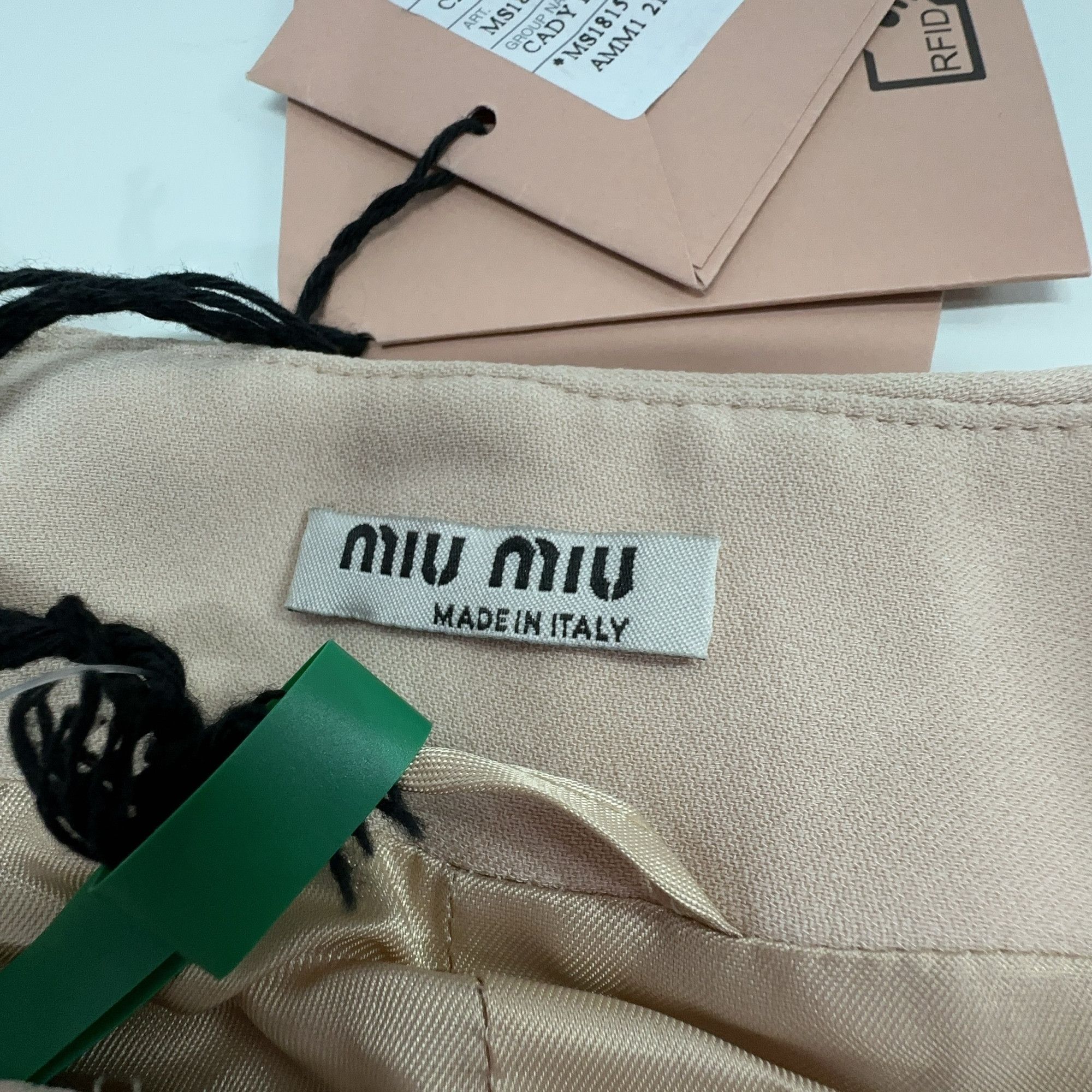Miu Miu Miu Miu Rhinestone Cady Coat Size 40 Size S / US 4 / IT 40 - 3 Thumbnail
