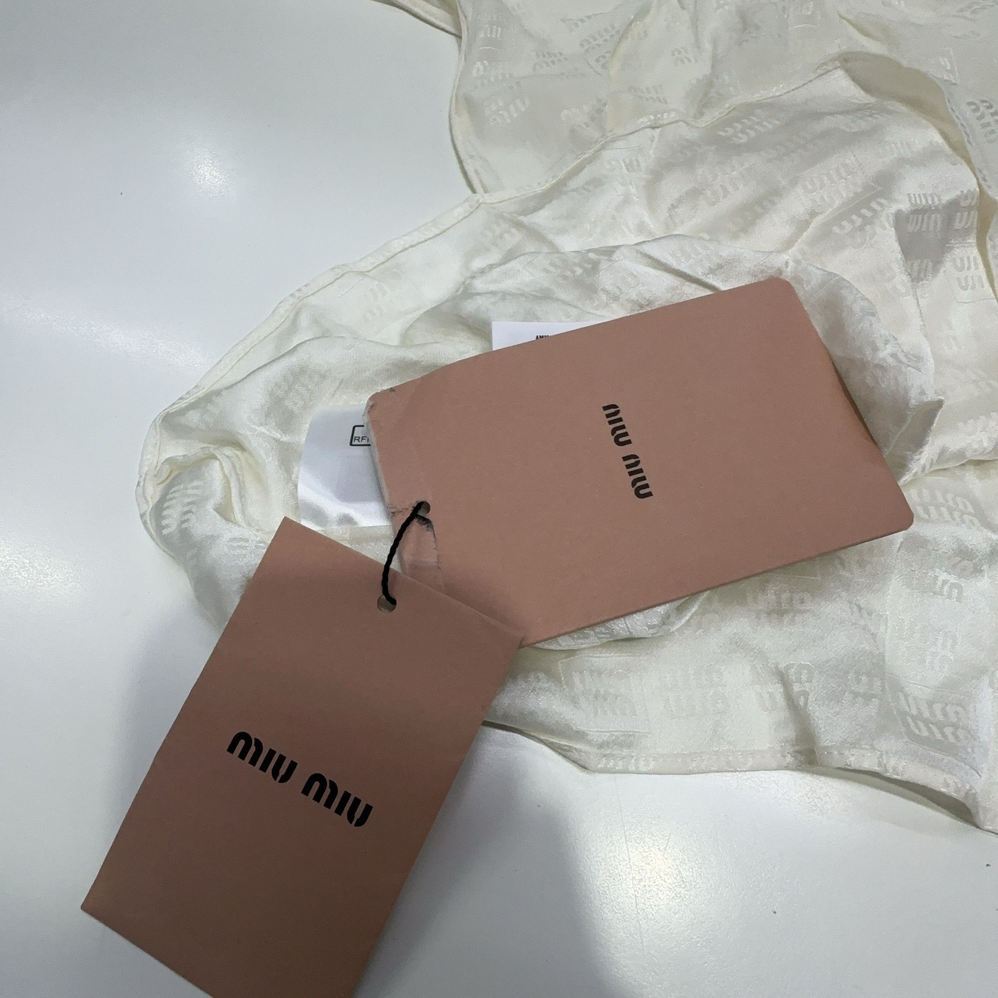 Miu Miu Miu Miu Logo Jacquard Tank Top Size 36 Size XS / US 0-2 / IT 36-38 - 6 Thumbnail