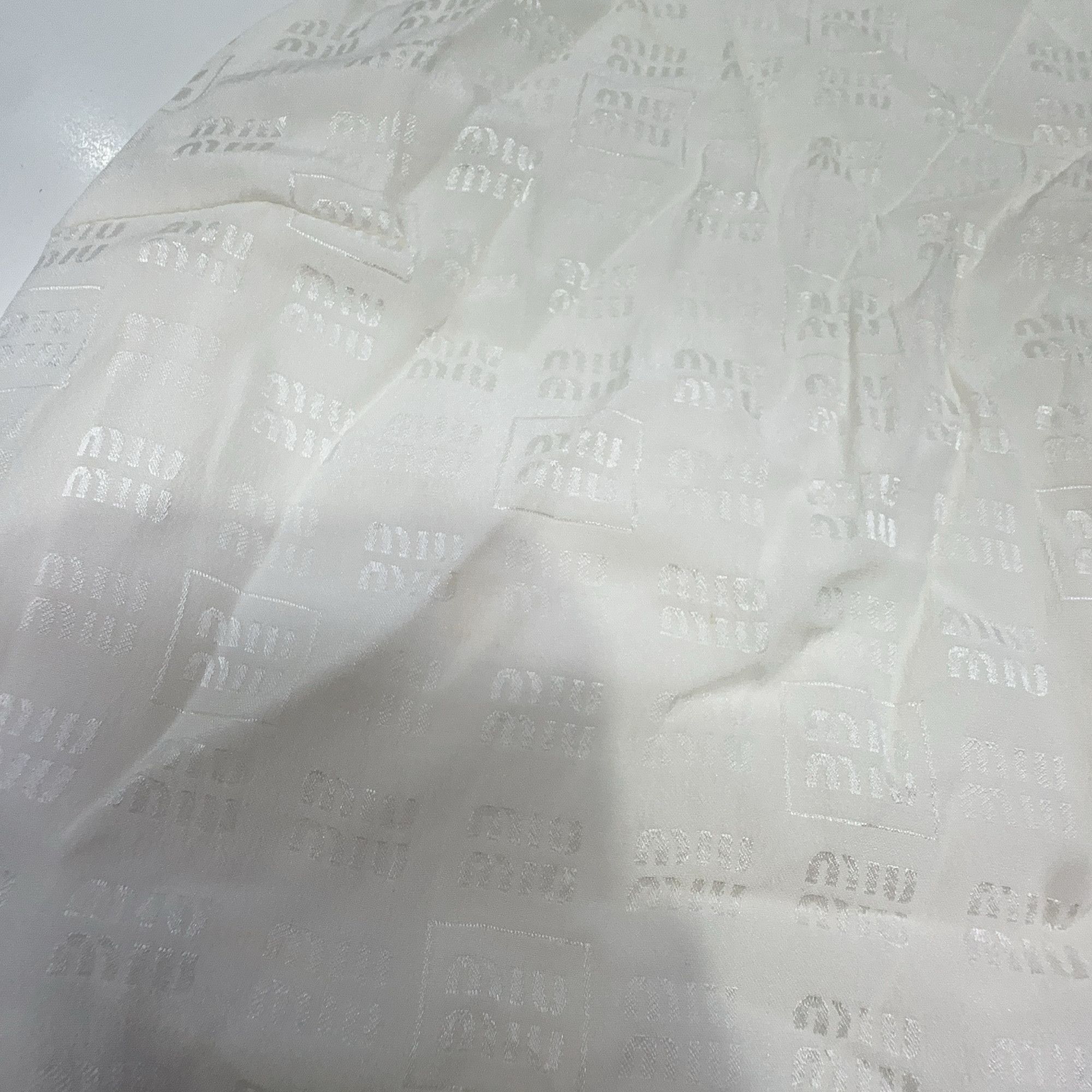 Miu Miu Miu Miu Logo Jacquard Tank Top Size 36 Size XS / US 0-2 / IT 36-38 - 7 Thumbnail