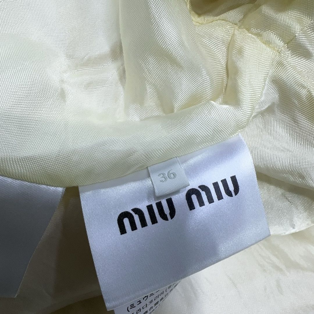 Miu Miu Miu Miu Embellished Bow Coat Size 36 Size XS / US 0-2 / IT 36-38 - 4 Thumbnail