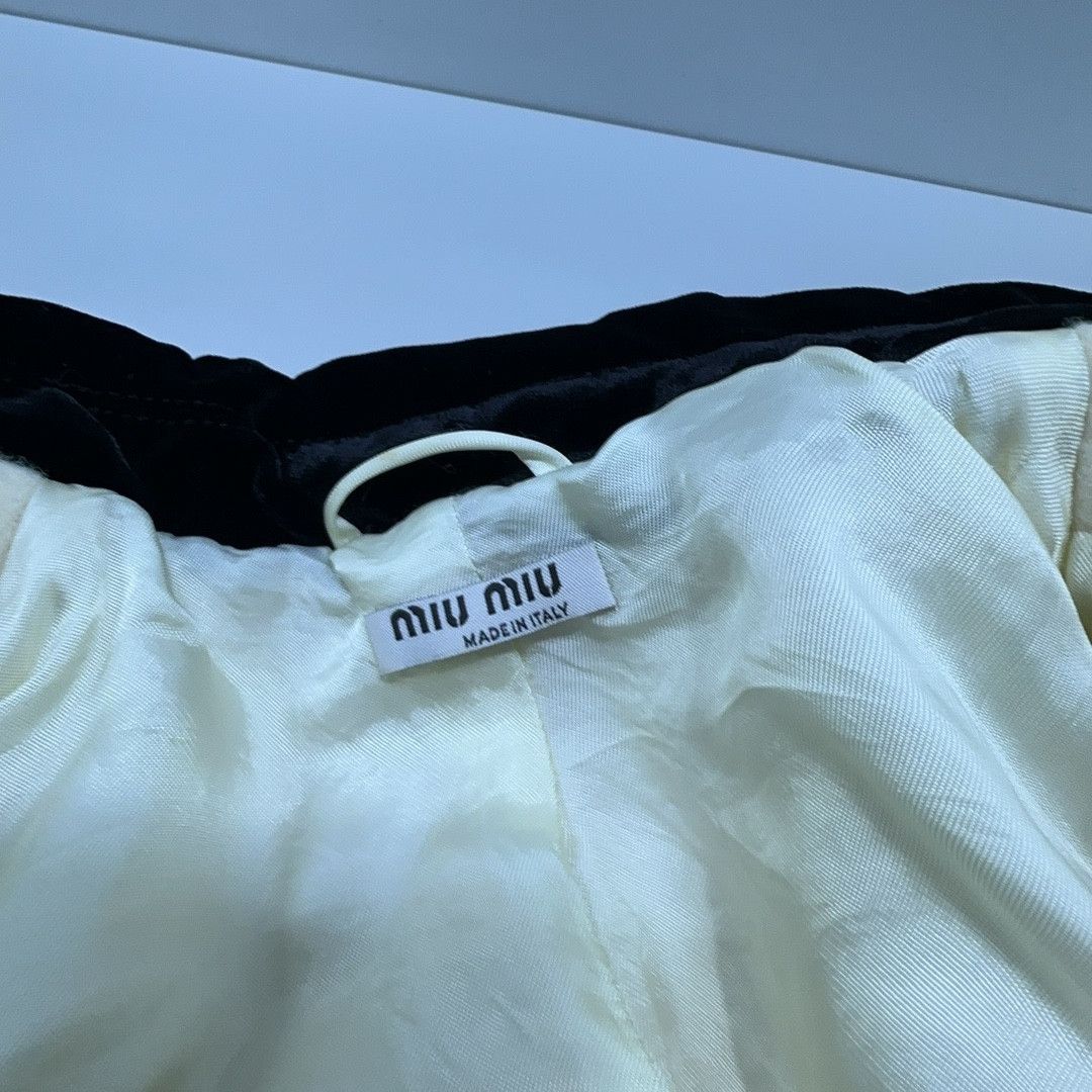 Miu Miu Miu Miu Embellished Bow Coat Size 36 Size XS / US 0-2 / IT 36-38 - 5 Thumbnail