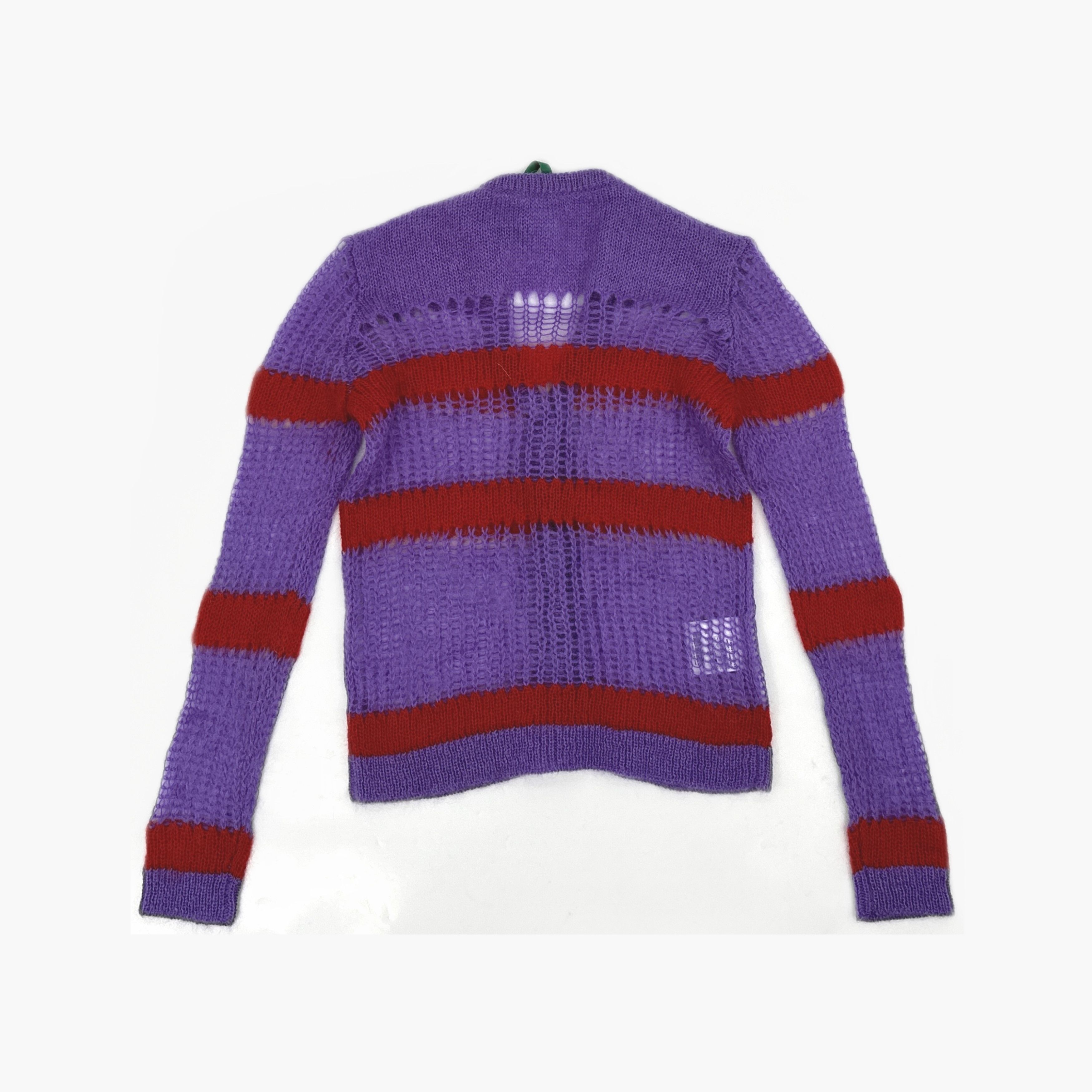 Miu Miu Miu Miu Striped Knit Cardigan Size 38 Size XS / US 0-2 / IT 36-38 - 2 Thumbnail