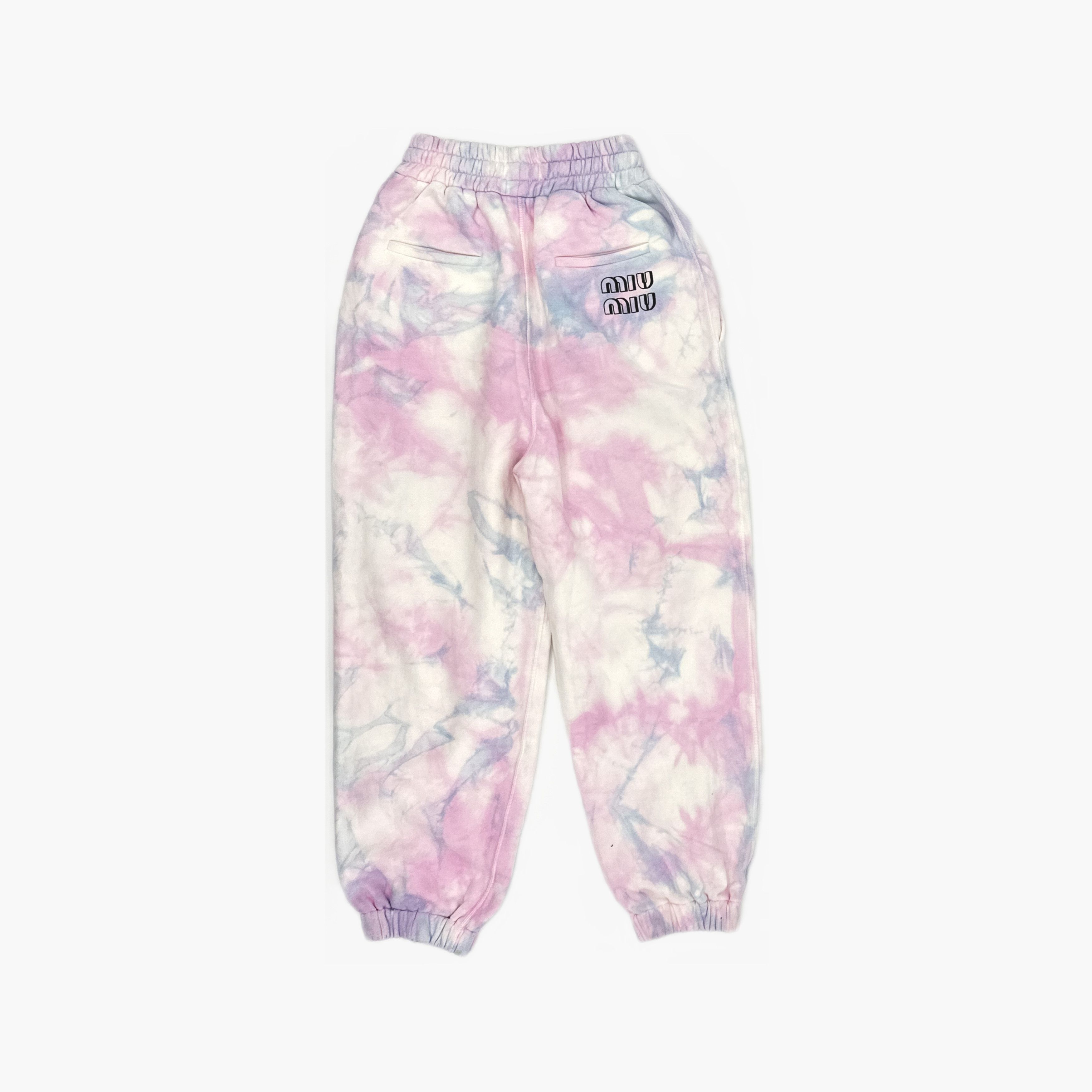 Miu Miu Miu Miu Tie-Dye Sweatpants Size 36 Size 25" / US 0 / IT 36 - 2 Thumbnail