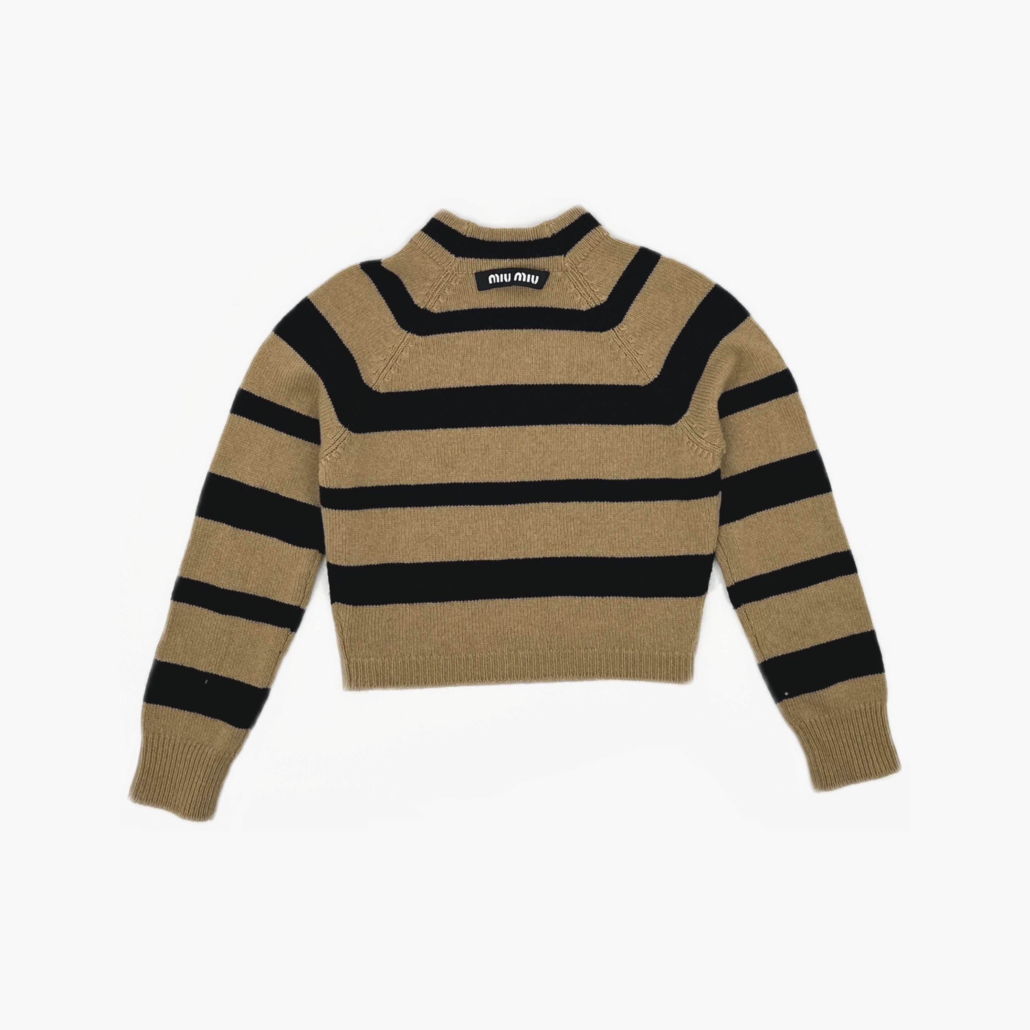 Miu Miu Miu Miu Striped Knit Sweater Size 40 Size S / US 4 / IT 40 - 2 Thumbnail