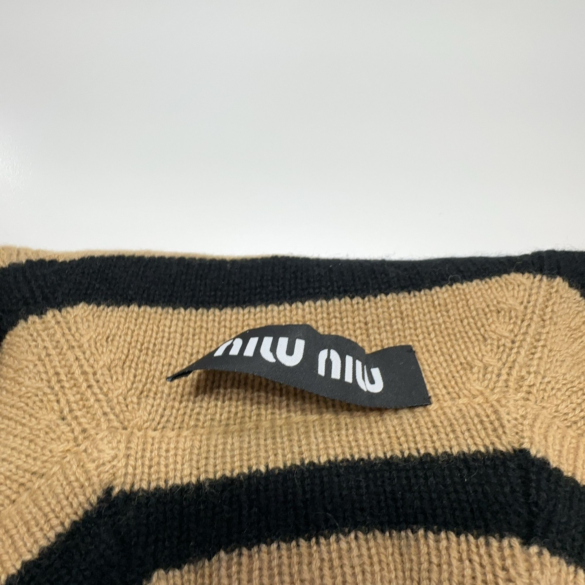 Miu Miu Miu Miu Striped Knit Sweater Size 40 Size S / US 4 / IT 40 - 6 Thumbnail