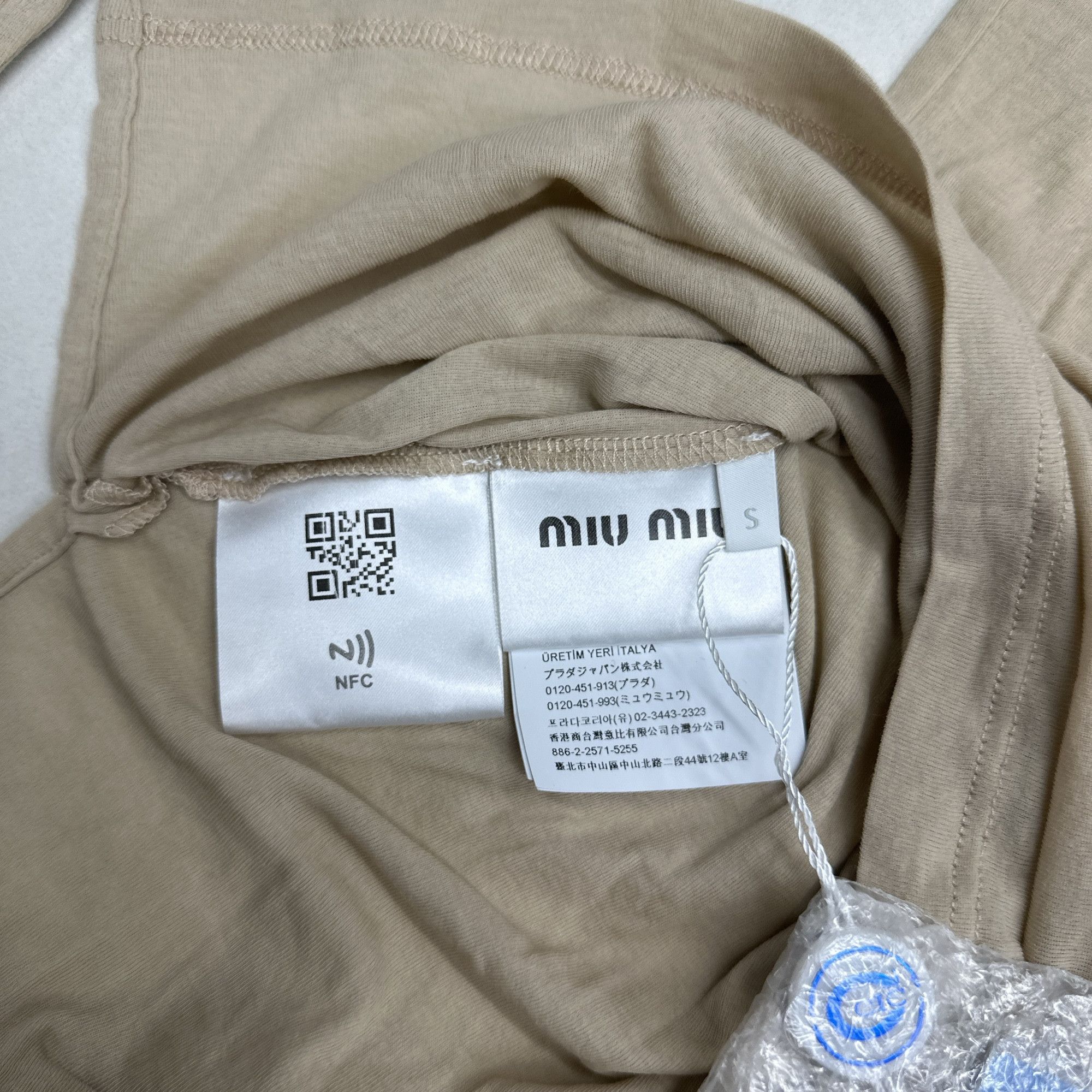 Miu Miu Miu Miu Logo Long Sleeve Dress Size S Size S / US 4 / IT 40 - 4 Thumbnail