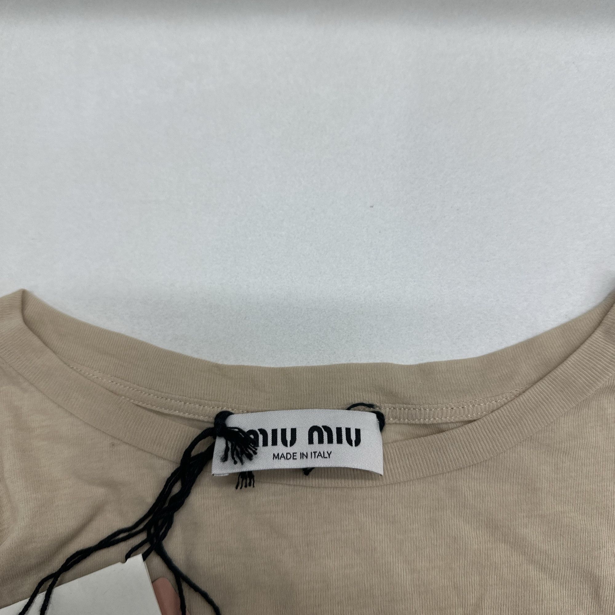 Miu Miu Miu Miu Logo Long Sleeve Dress Size S Size S / US 4 / IT 40 - 3 Thumbnail