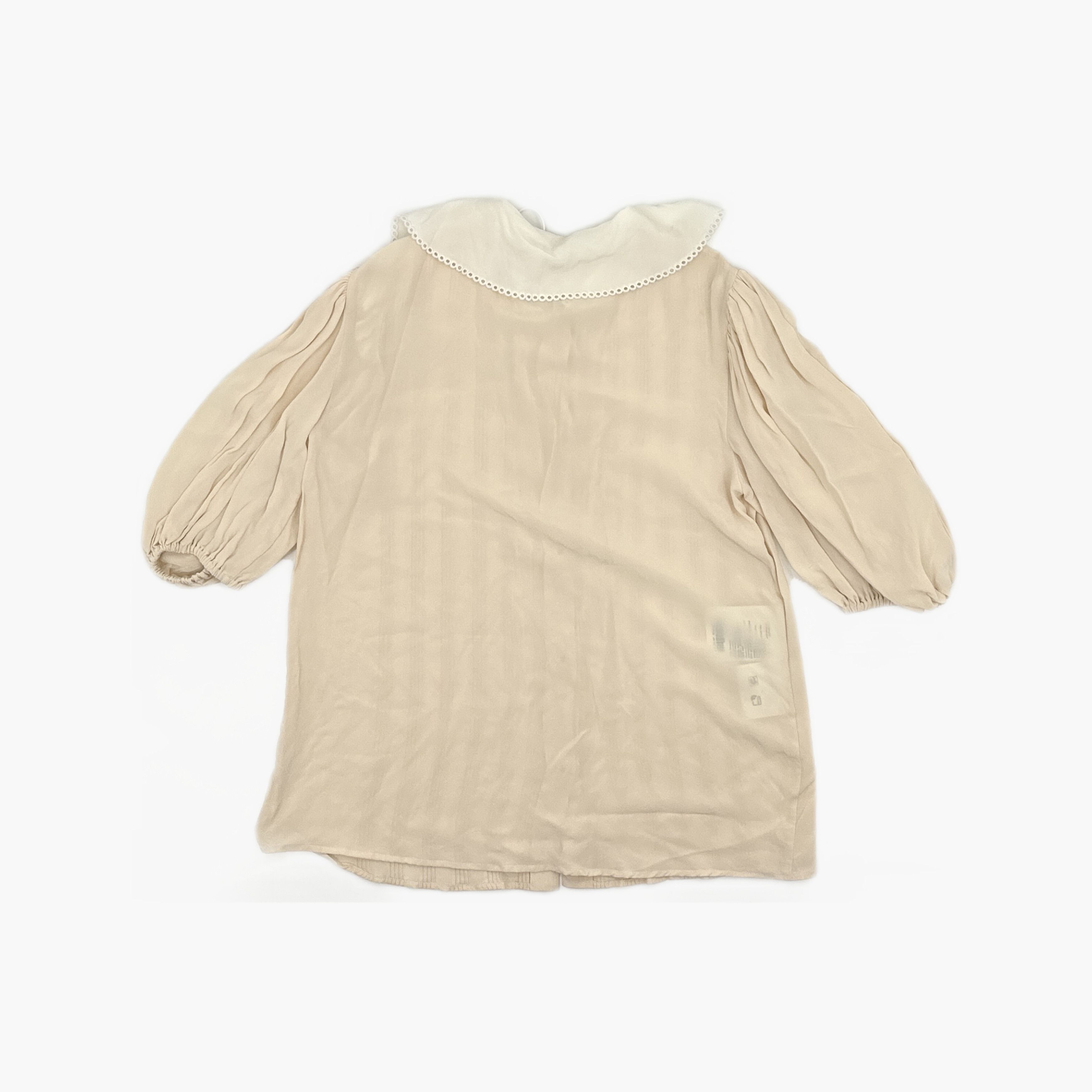 Miu Miu Miu Miu Peter Pan Collar Silk Blouse Size 40 Size S / US 4 / IT 40 - 2 Thumbnail