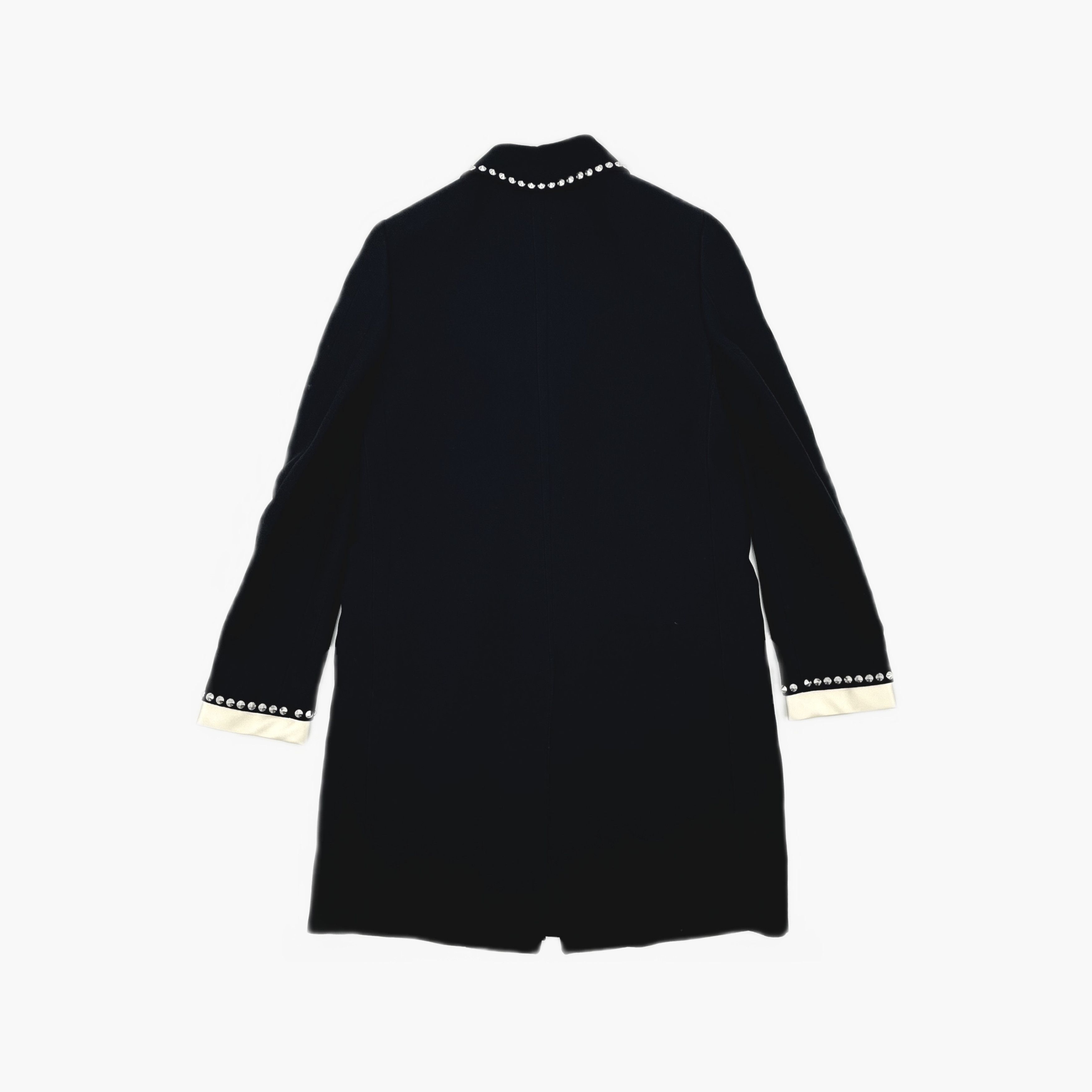 Miu Miu Miu Miu Studded Cady Coat Size 38 Size XS / US 0-2 / IT 36-38 - 2 Thumbnail