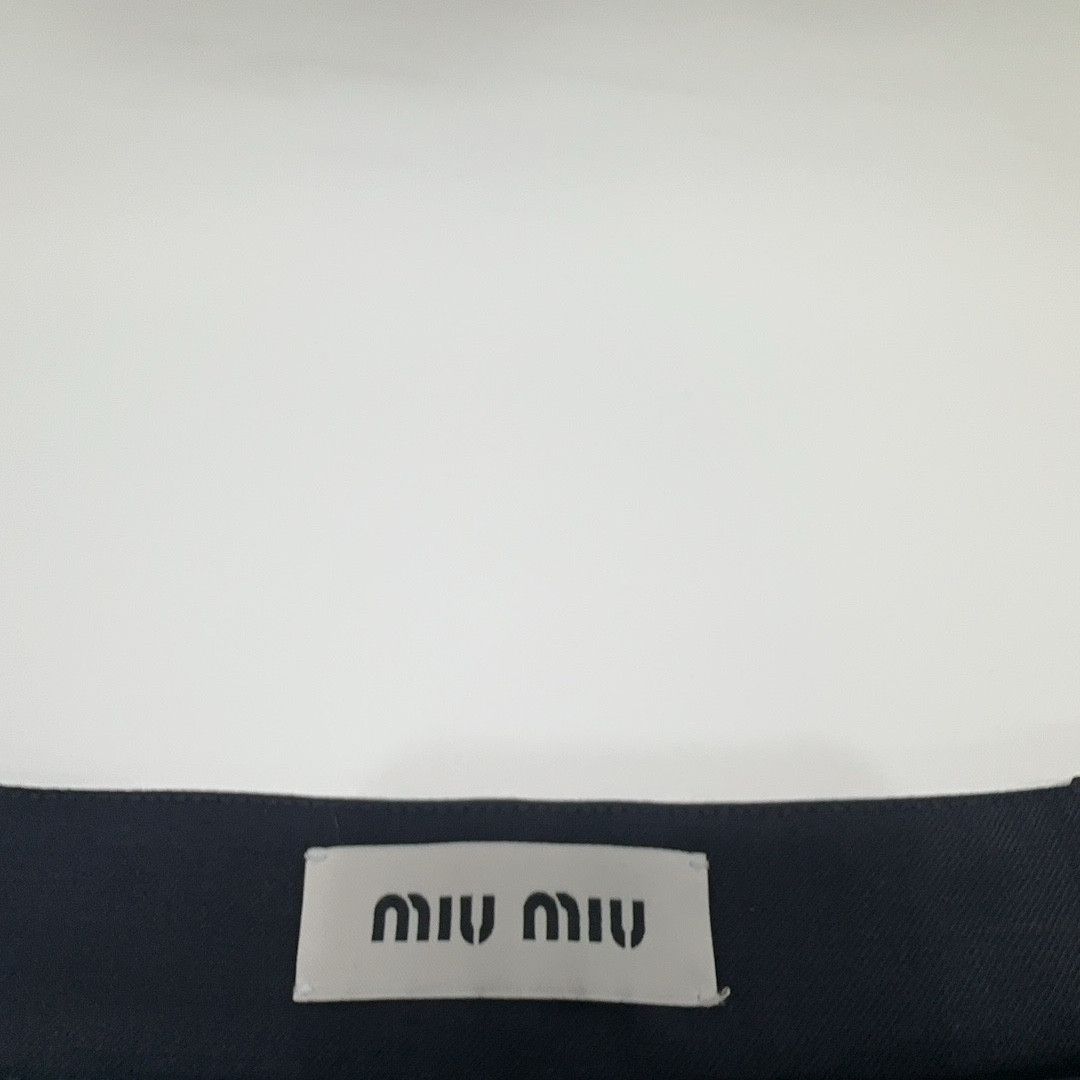 Miu Miu Miu Miu Wool Pleated Mini Skirt Size 36 Size 25" / US 0 / IT 36 - 4 Thumbnail