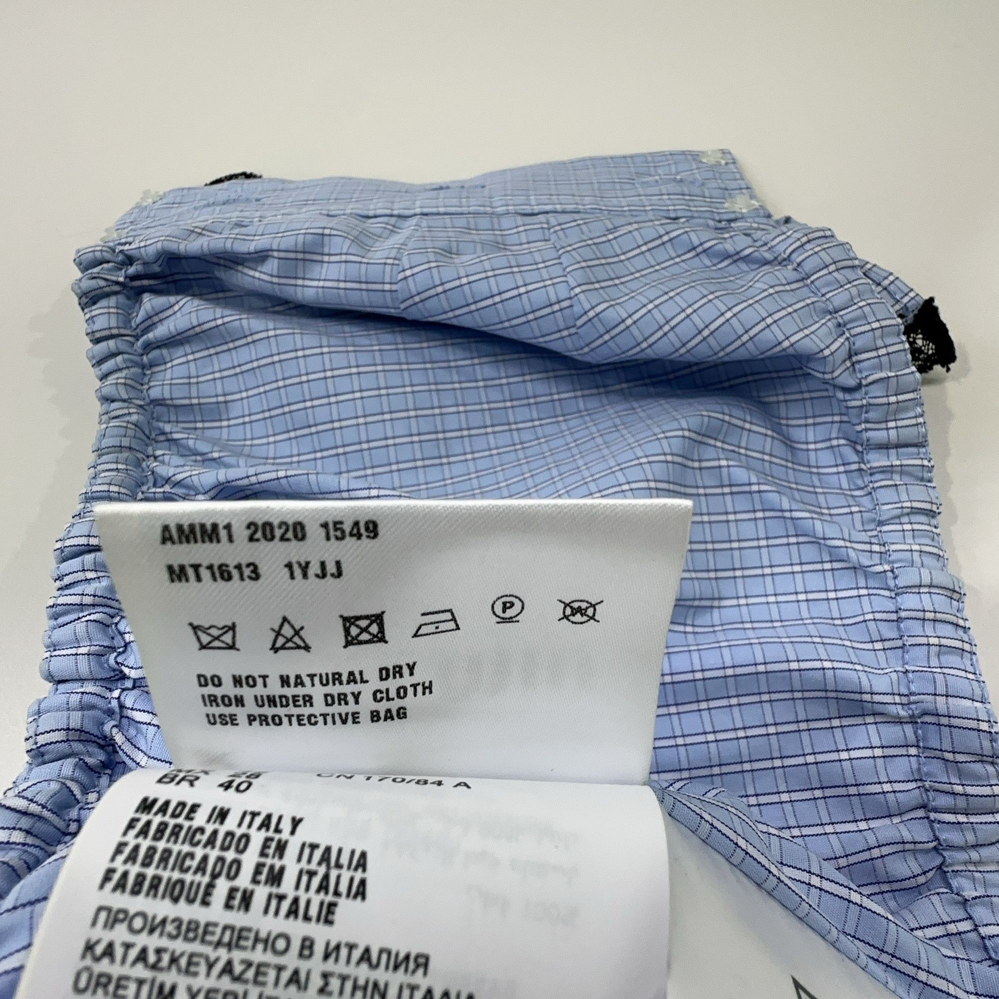 Miu Miu Miu Miu Club Checkered Tube Top Size 42 Size M / US 6-8 / IT 42-44 - 3 Thumbnail