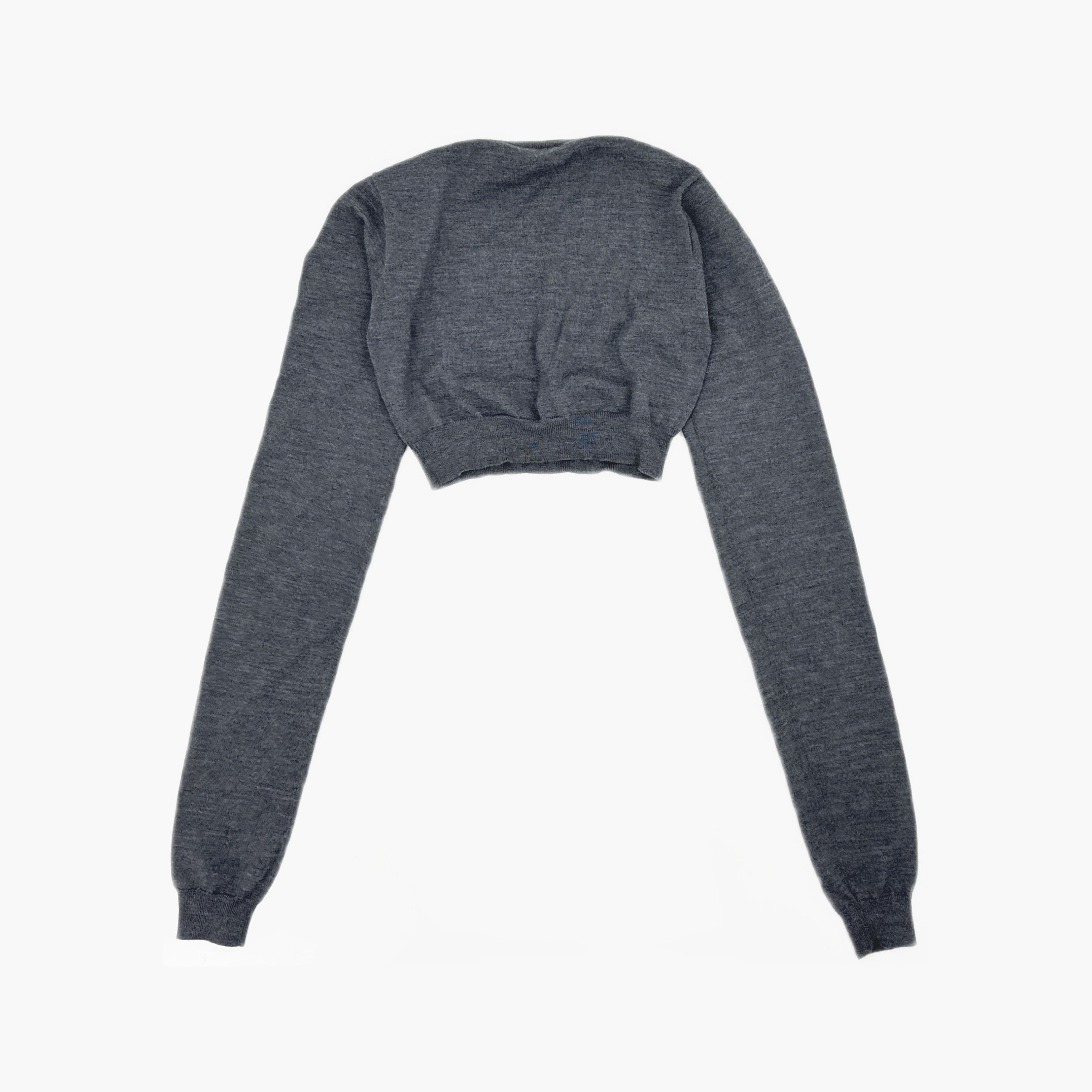 Miu Miu Miu Miu Logo Embroidered Wool Sweater Size 44 Size M / US 6-8 / IT 42-44 - 2 Thumbnail