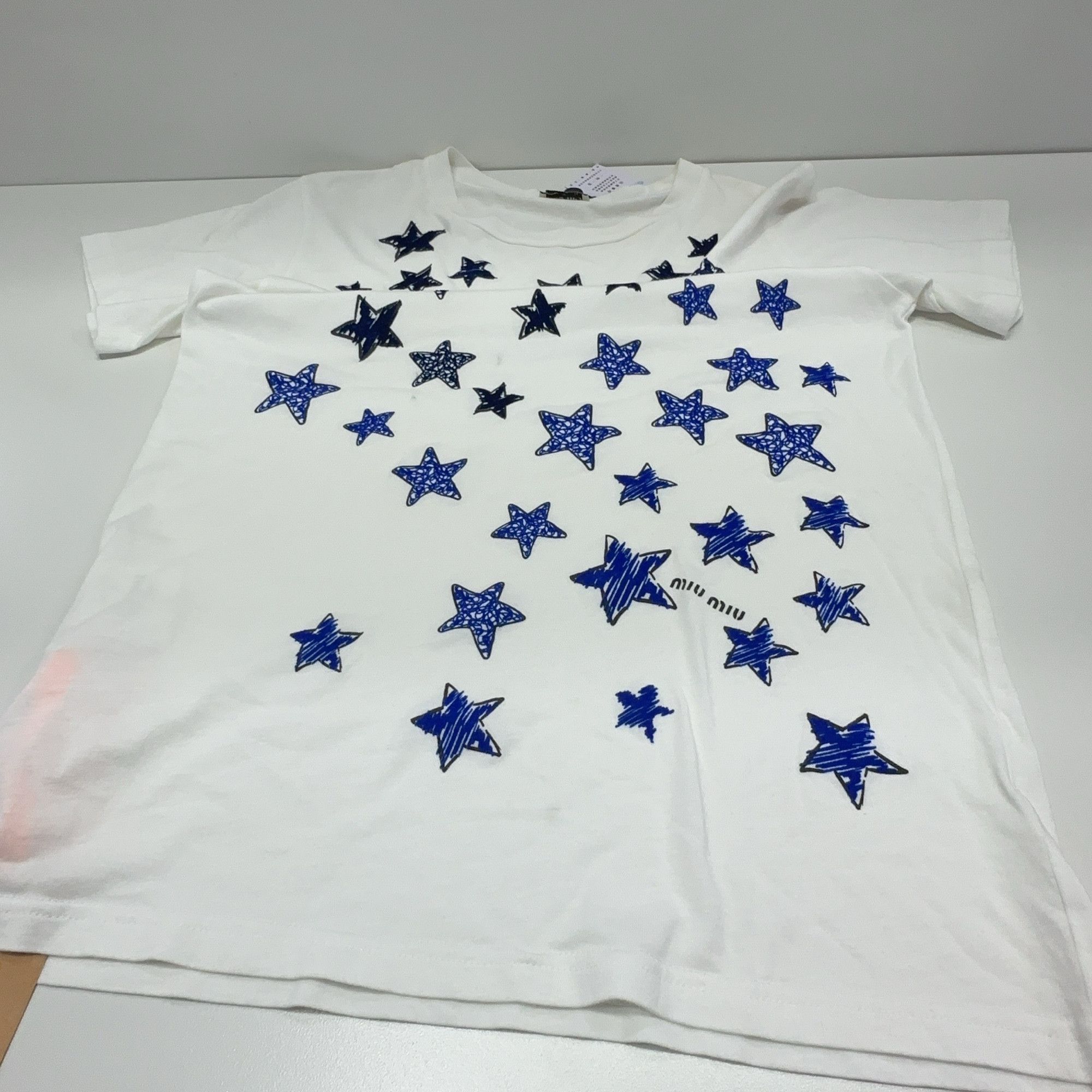 Miu Miu Miu Miu Star Print T-Shirt Size S Size S / US 4 / IT 40 - 8 Thumbnail