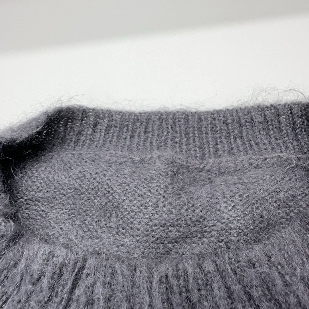 Off-White Off-White Arrows Mohair Sweater Gray Size XL Size US XL / EU 56 / 4 - 4 Thumbnail