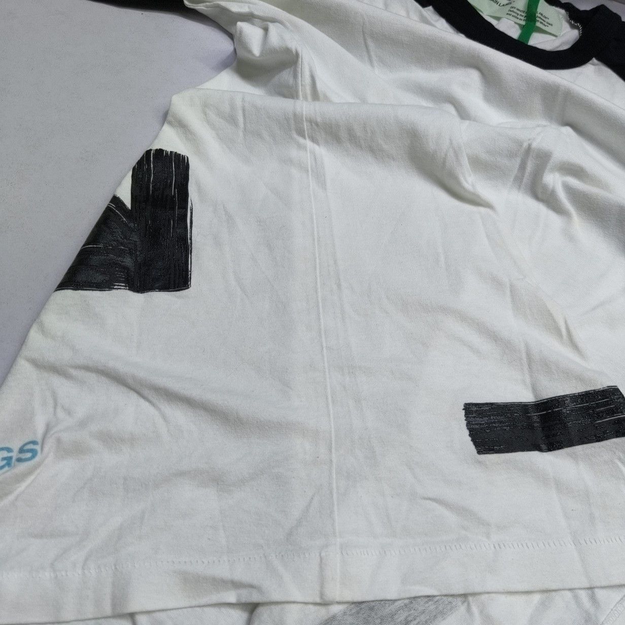 Off-White Off-White Paint Arrow Long Sleeve T-Shirt Size M Size US M / EU 48-50 / 2 - 12 Thumbnail