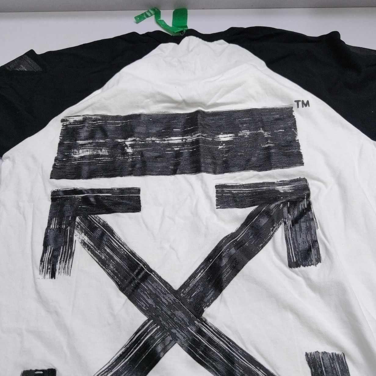 Off-White Off-White Paint Arrow Long Sleeve T-Shirt Size M Size US M / EU 48-50 / 2 - 6 Thumbnail