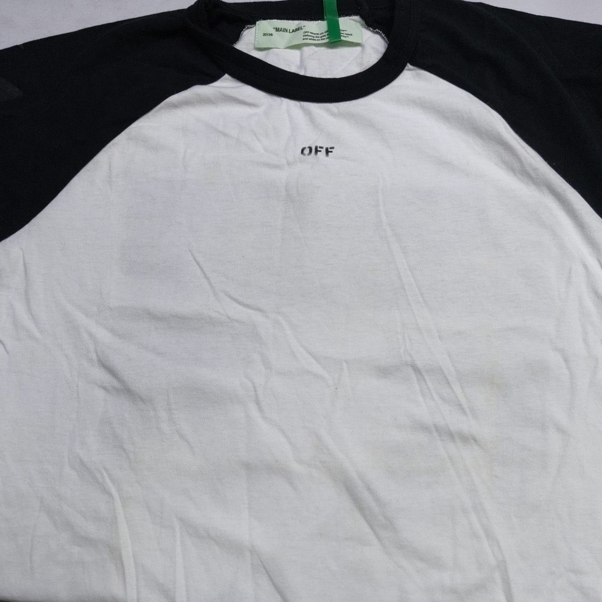 Off-White Off-White Paint Arrow Long Sleeve T-Shirt Size M Size US M / EU 48-50 / 2 - 9 Thumbnail