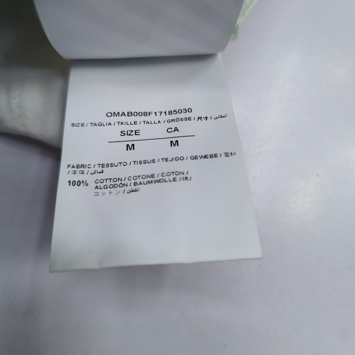 Off-White Off-White Paint Arrow Long Sleeve T-Shirt Size M Size US M / EU 48-50 / 2 - 4 Thumbnail