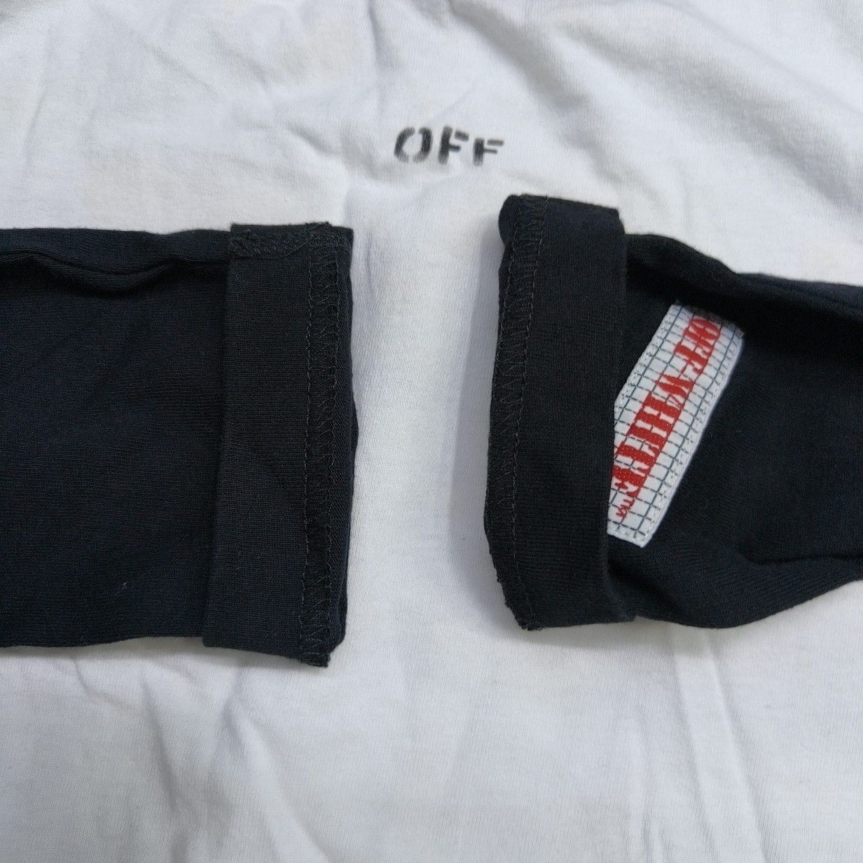 Off-White Off-White Paint Arrow Long Sleeve T-Shirt Size M Size US M / EU 48-50 / 2 - 8 Thumbnail