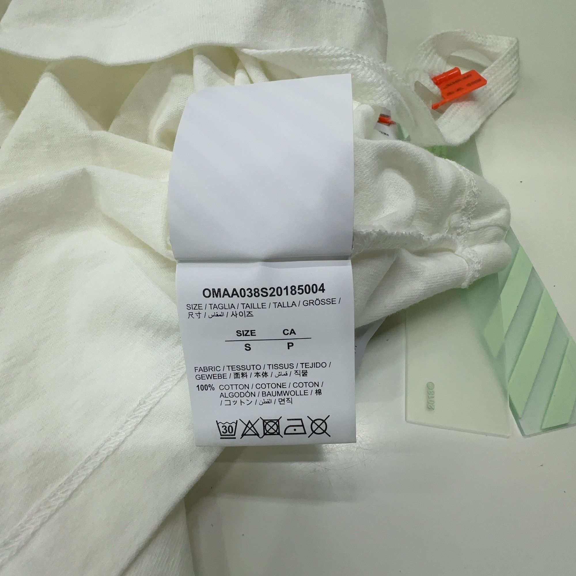 Off-White Off-White Caravaggio Arrow T-Shirt Size S Size US S / EU 44-46 / 1 - 4 Thumbnail