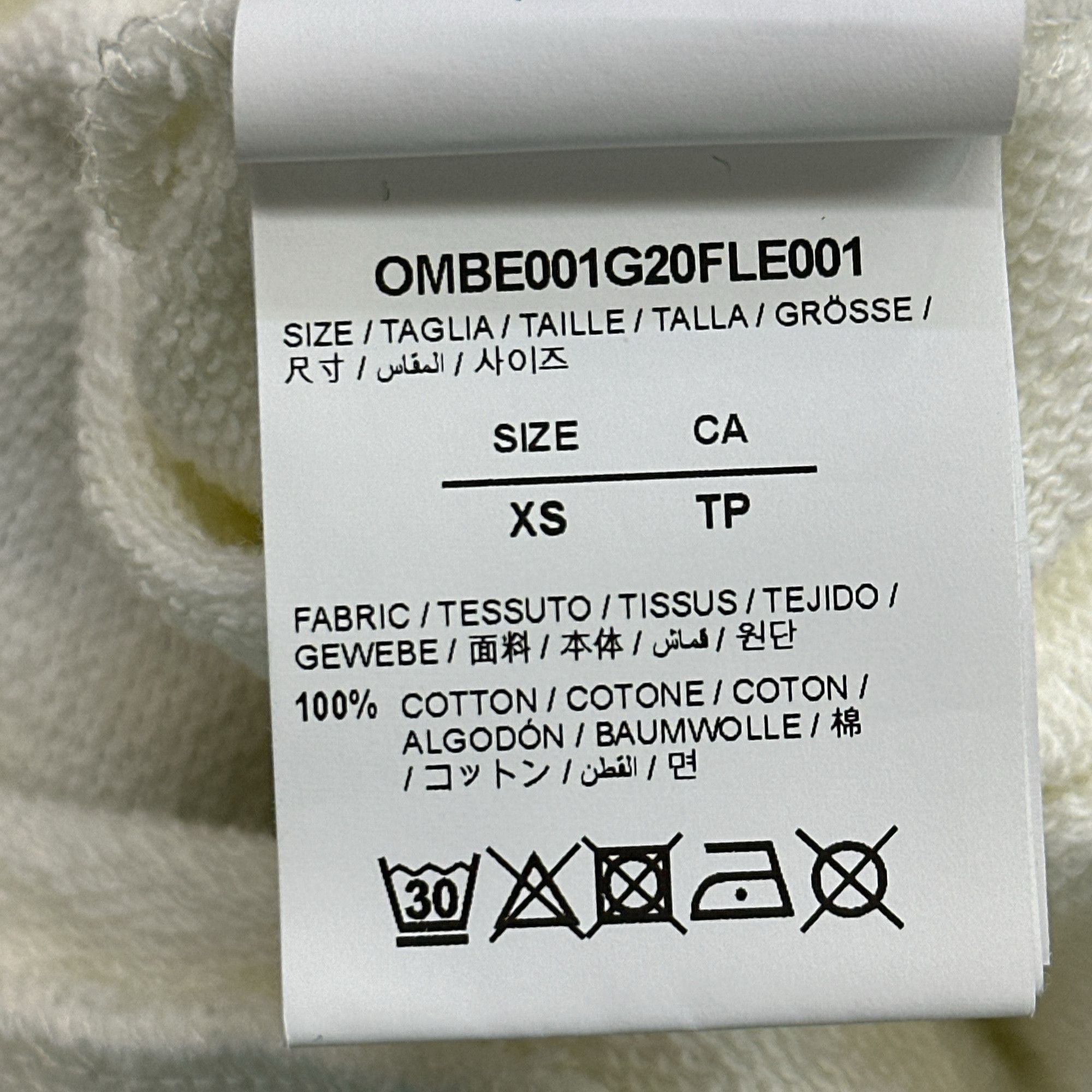 Off-White Off-White Diag Arrow Zip Hoodie XS Size US XS / EU 42 / 0 - 4 Thumbnail