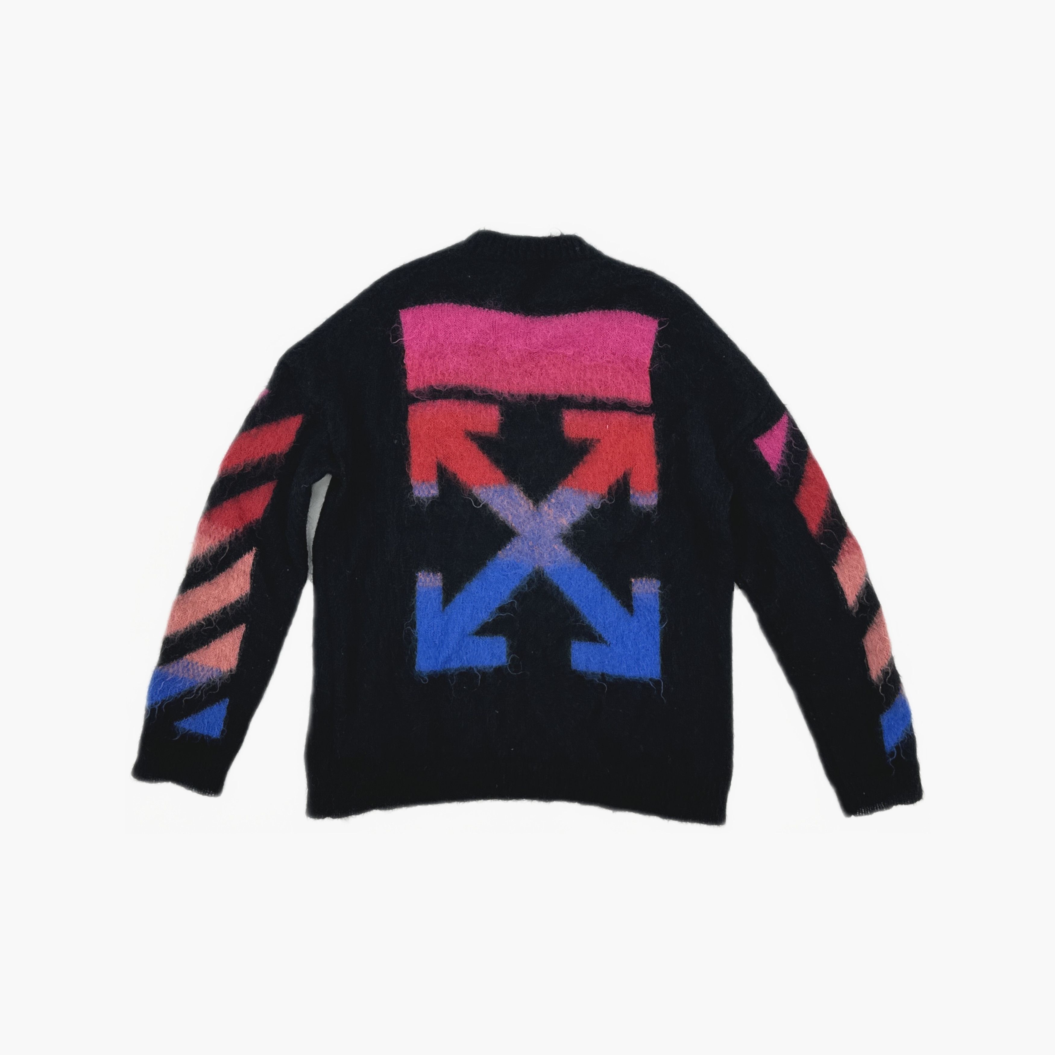 Off-White OFF-WHITE Gradient Arrow Mohair Sweater Size S Size US S / EU 44-46 / 1 - 2 Thumbnail