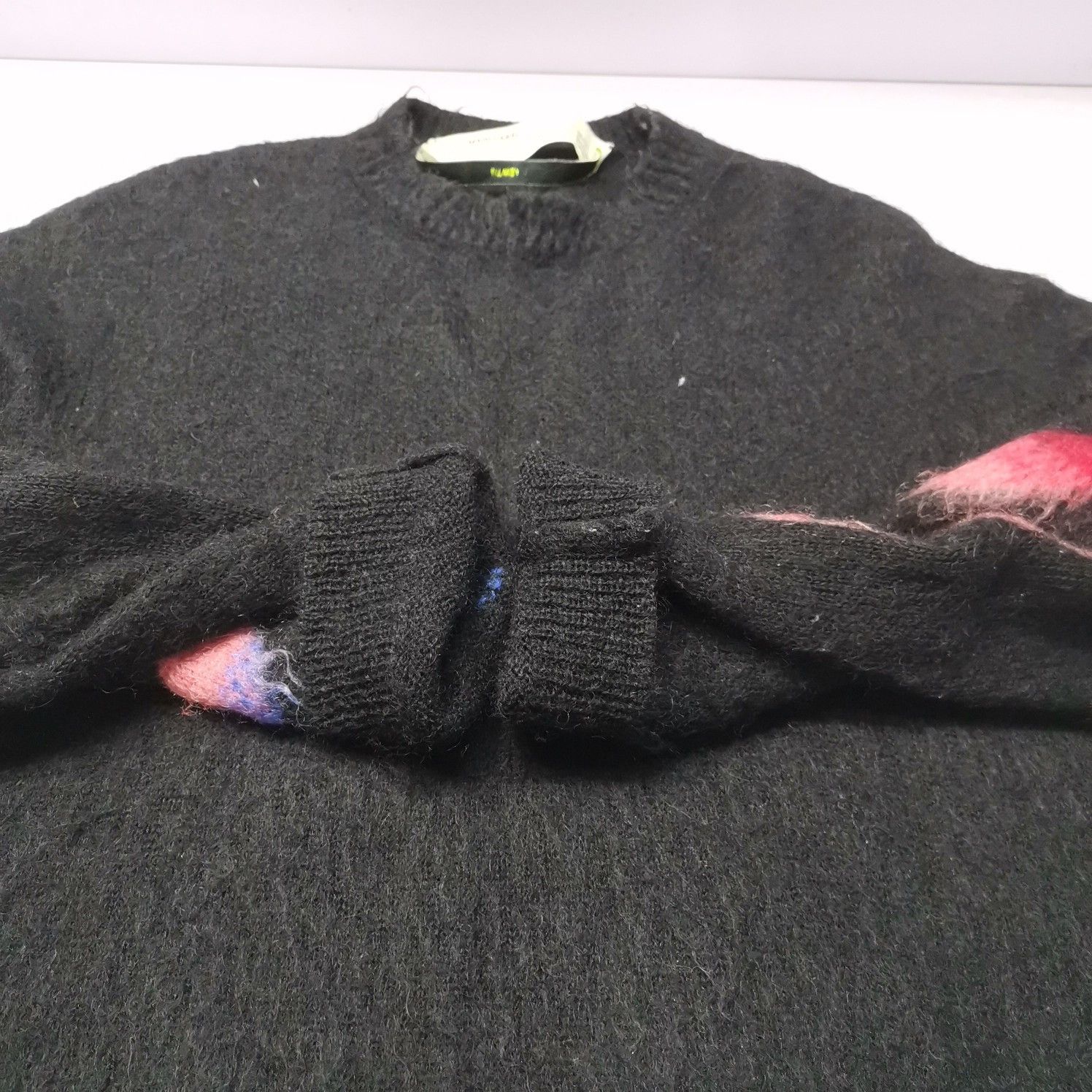 Off-White OFF-WHITE Gradient Arrow Mohair Sweater Size S Size US S / EU 44-46 / 1 - 9 Thumbnail