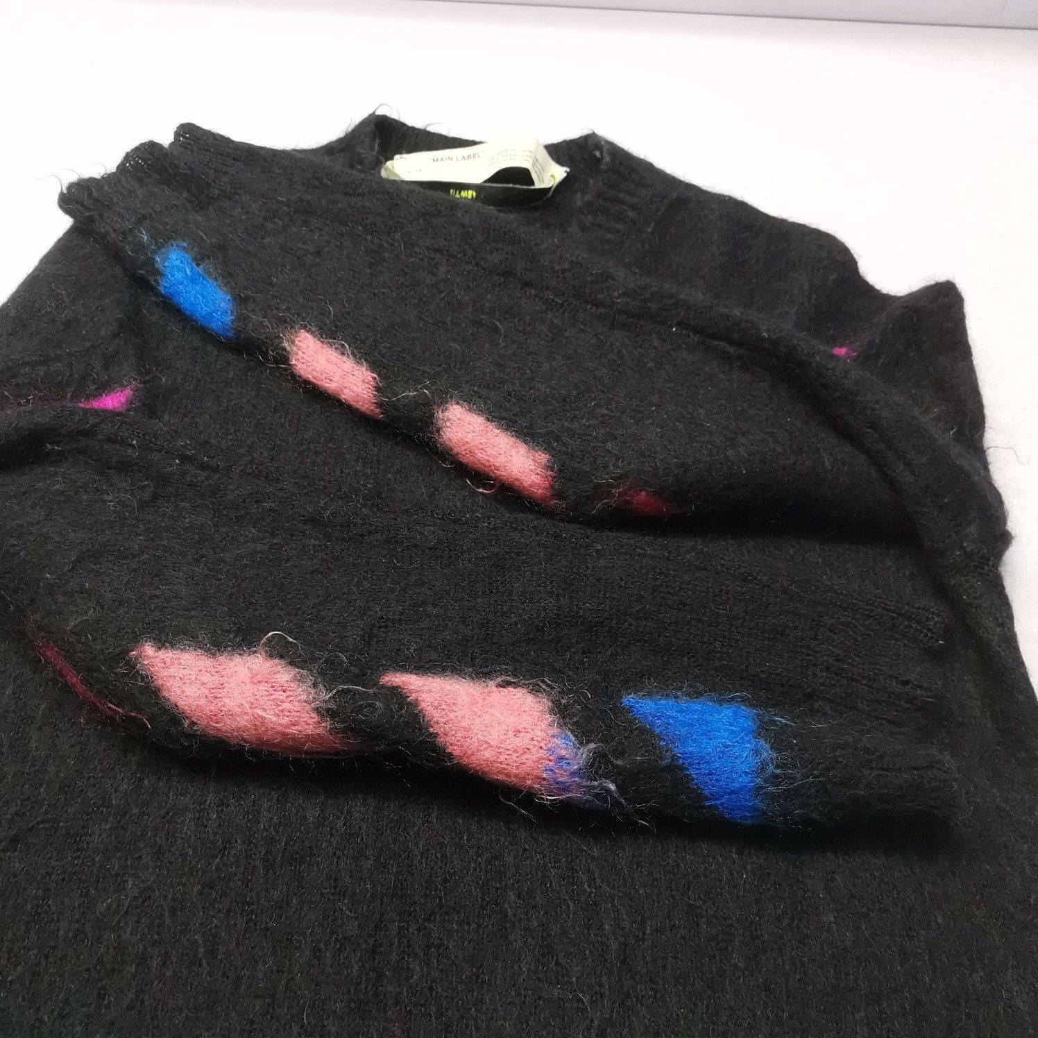 Off-White OFF-WHITE Gradient Arrow Mohair Sweater Size S Size US S / EU 44-46 / 1 - 8 Thumbnail