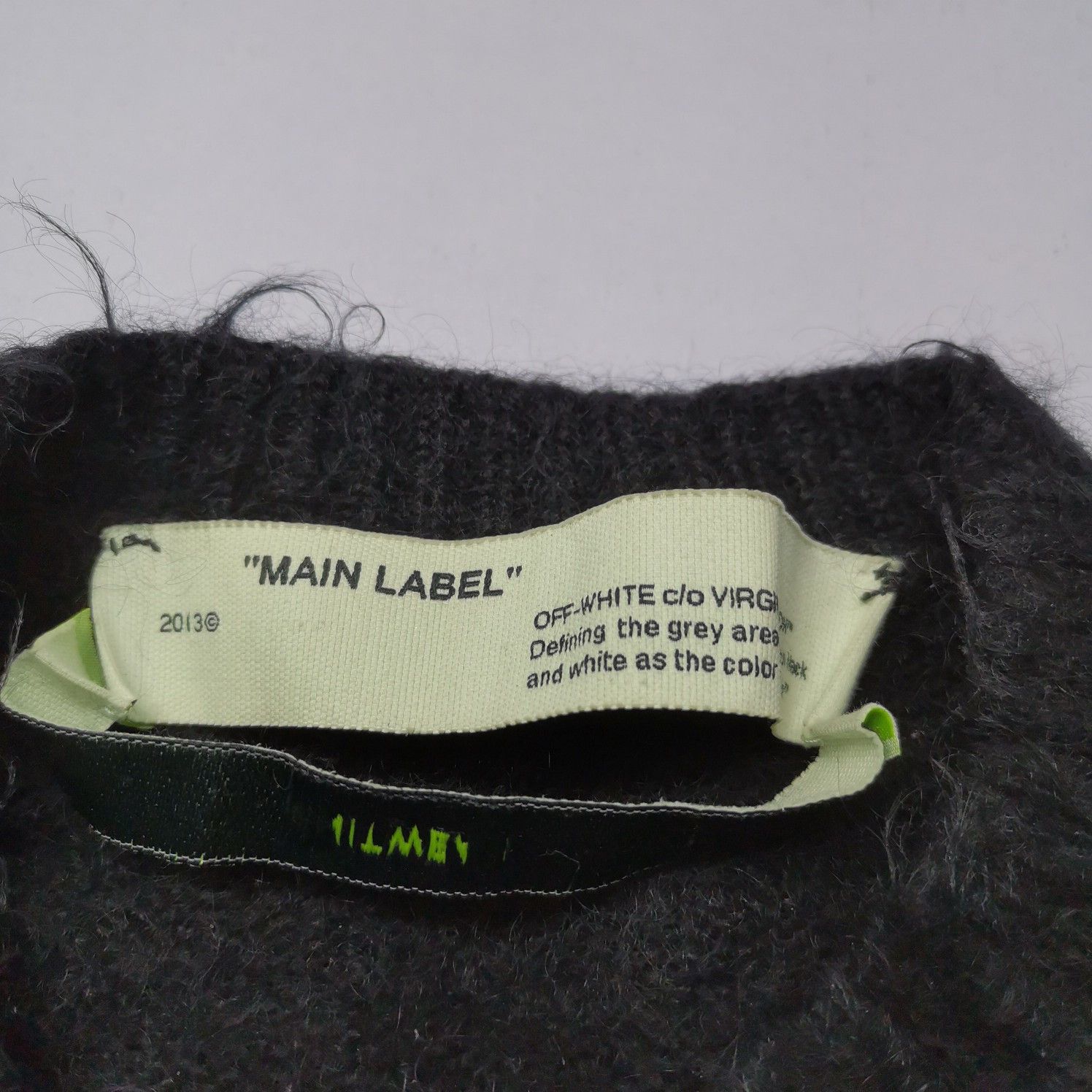Off-White OFF-WHITE Gradient Arrow Mohair Sweater Size S Size US S / EU 44-46 / 1 - 3 Thumbnail