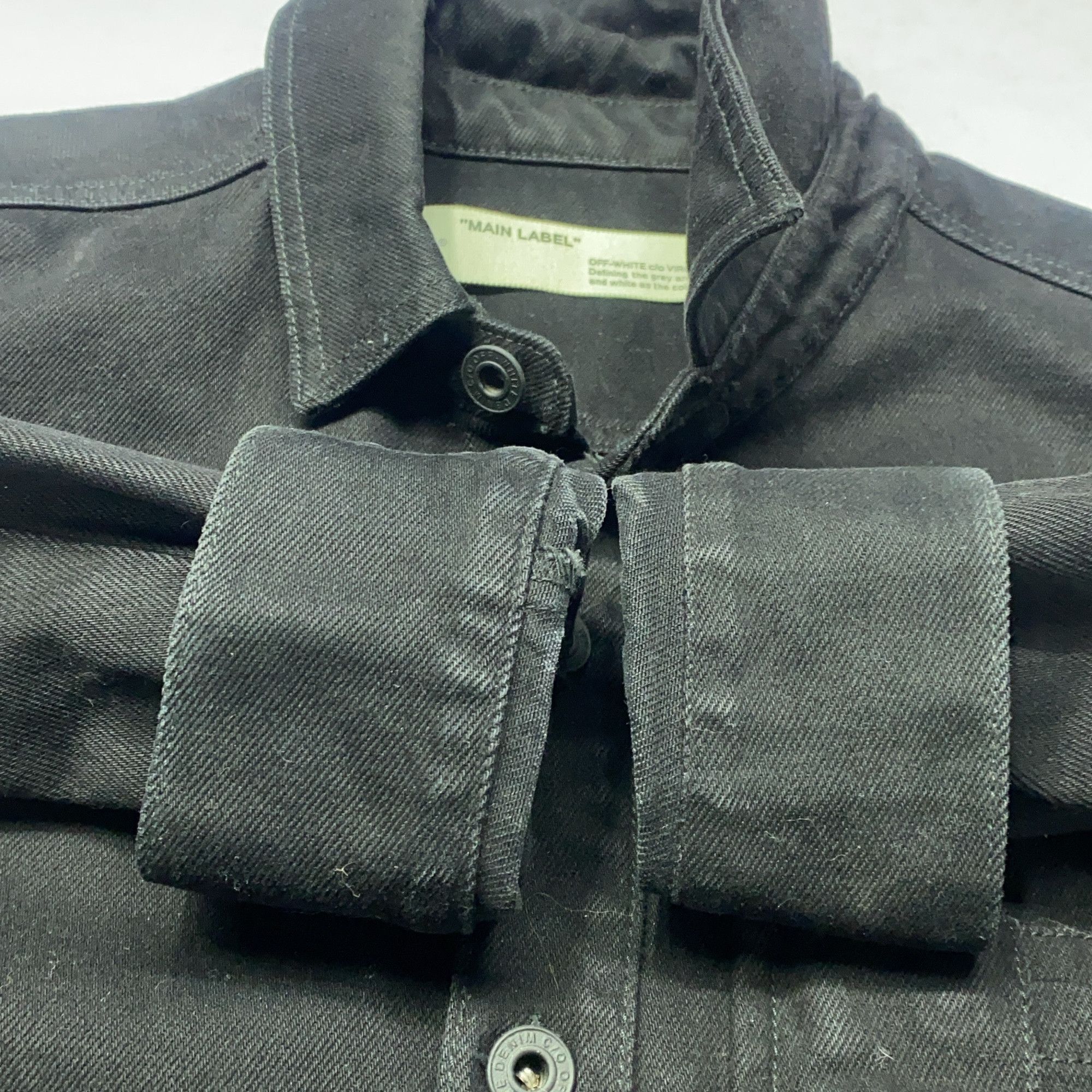 Off-White OFF-WHITE Graphic Button Up Shirt Size L Size US L / EU 52-54 / 3 - 15 Thumbnail